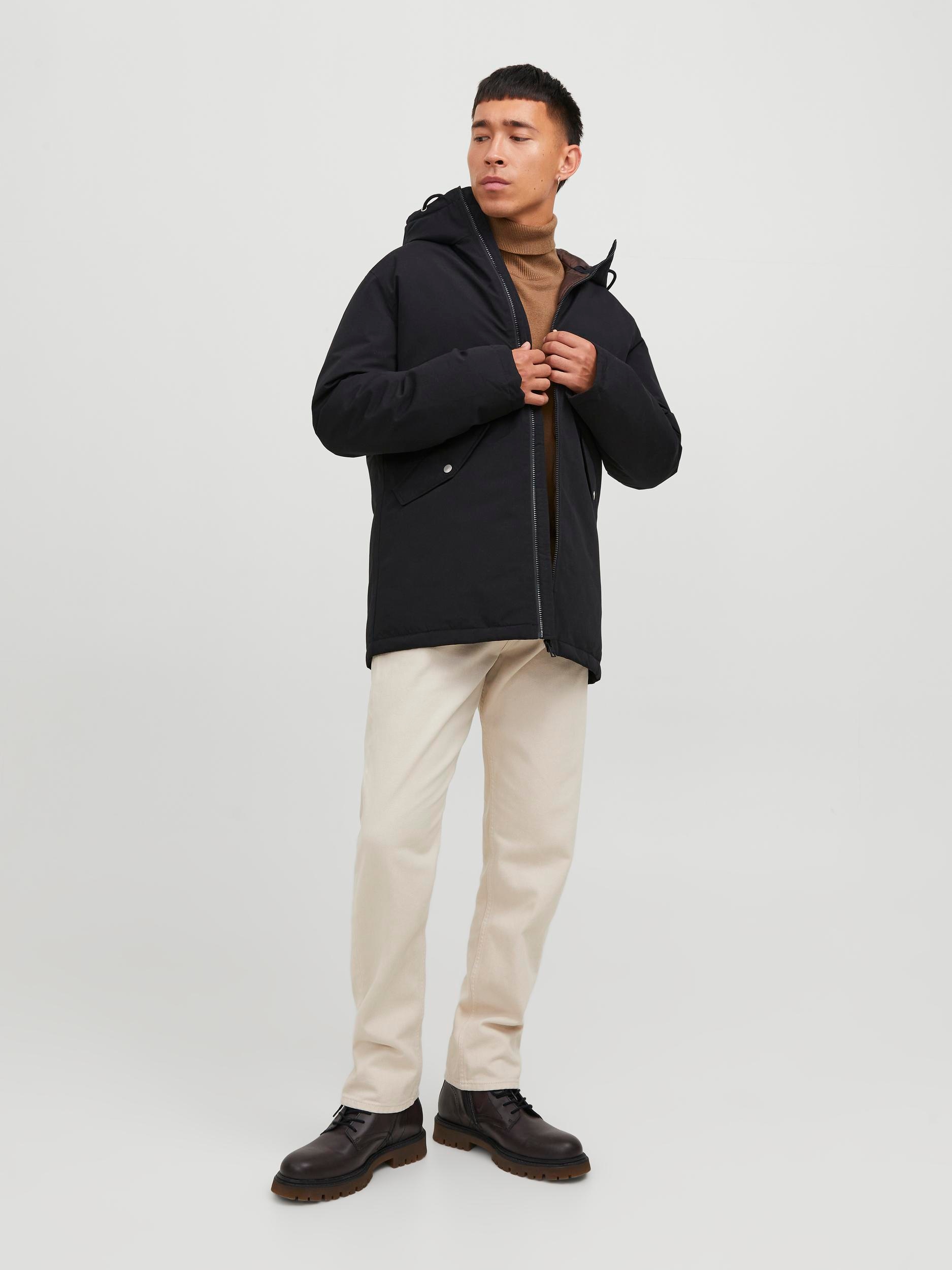 Jack & Jones Outdoorjacke »JJLOOP PARKA JACKET«, mit Kapuze