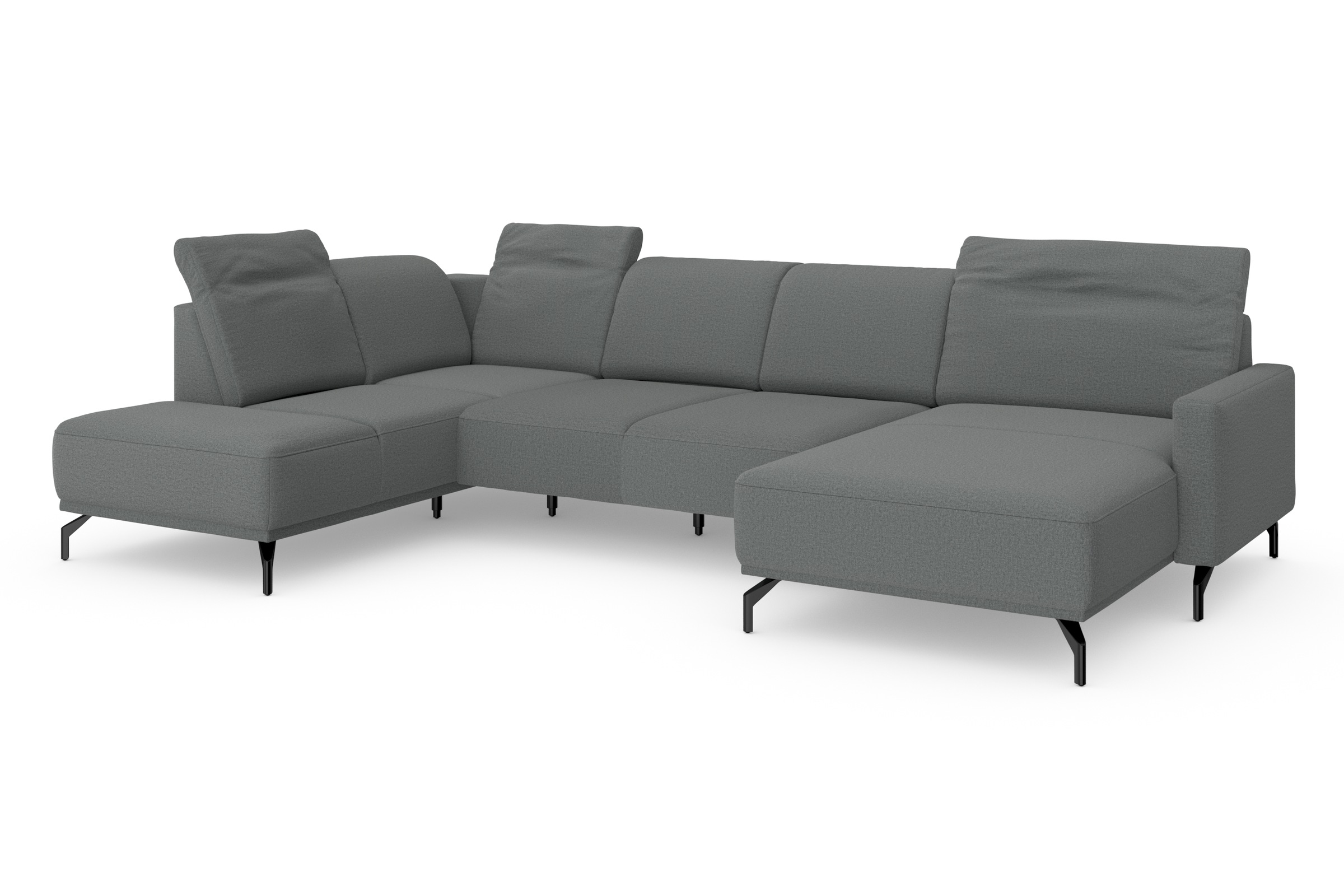 sit&more Wohnlandschaft »Bailando U-Form«, wahlweise mit Kopfteilverstellung und Vorziehsitz, motorisch