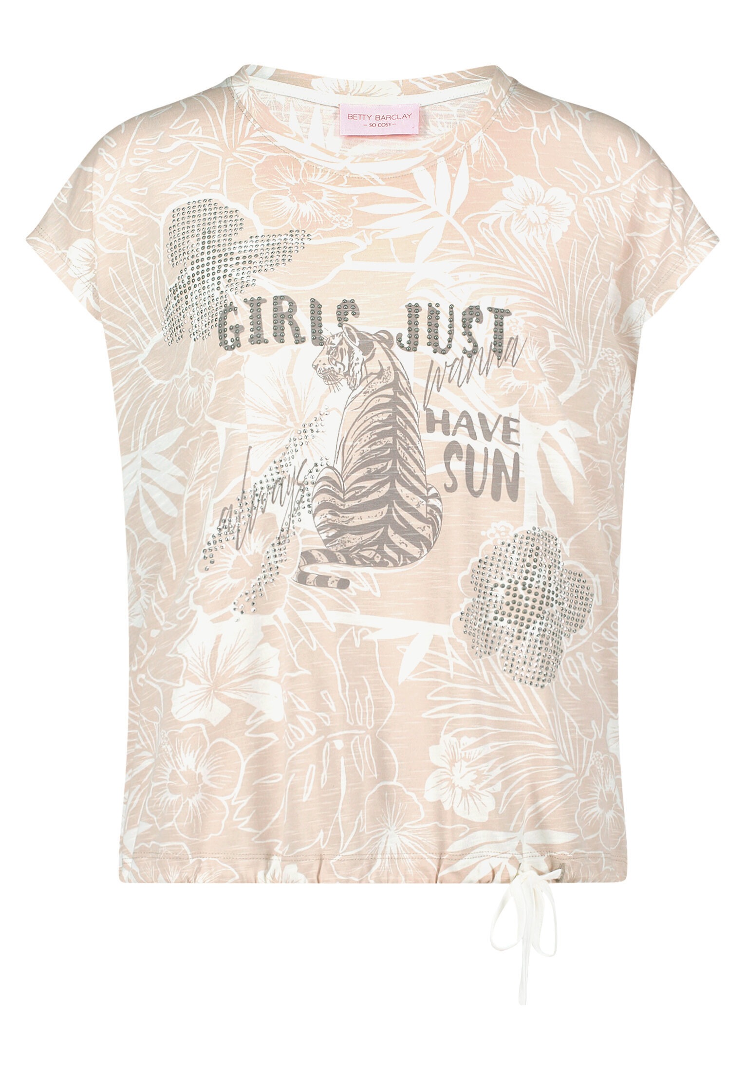 Betty Barclay Kurzarmshirt »Damen mit Tunnelzug« 1 tlg.