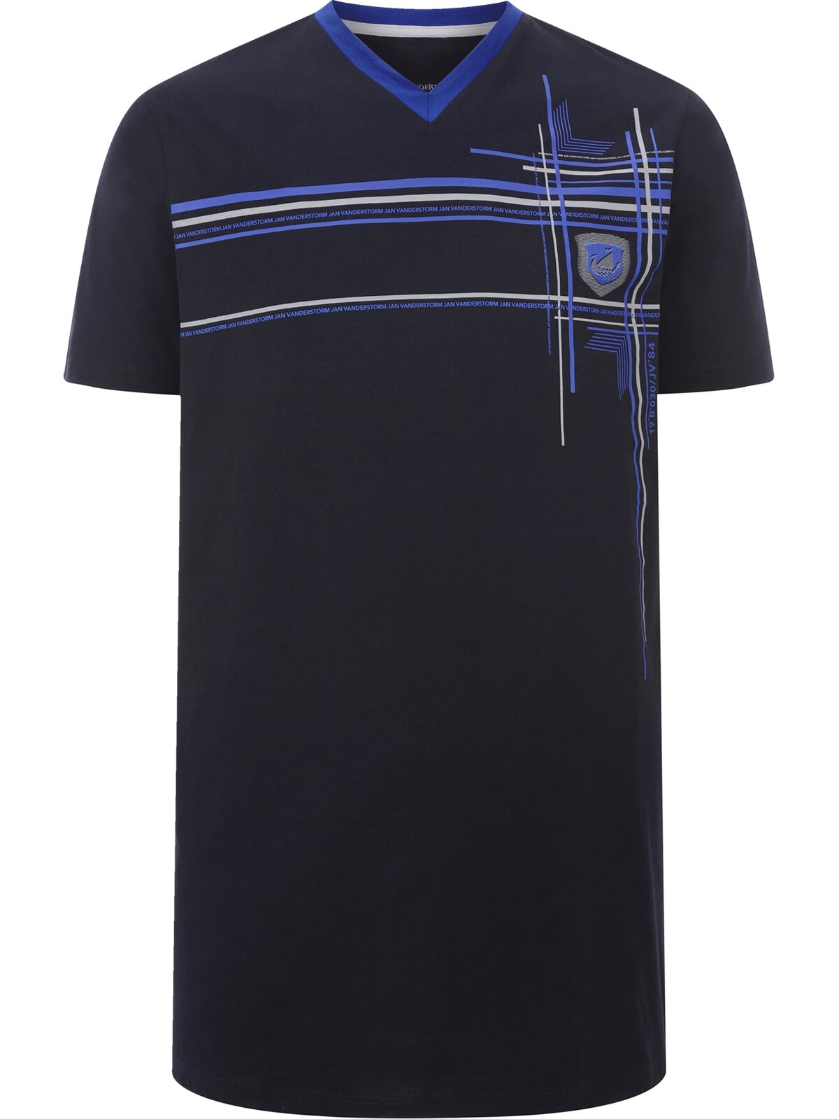 Jan Vanderstorm Pyjama »Doppelpack Nachthemd ALOF«