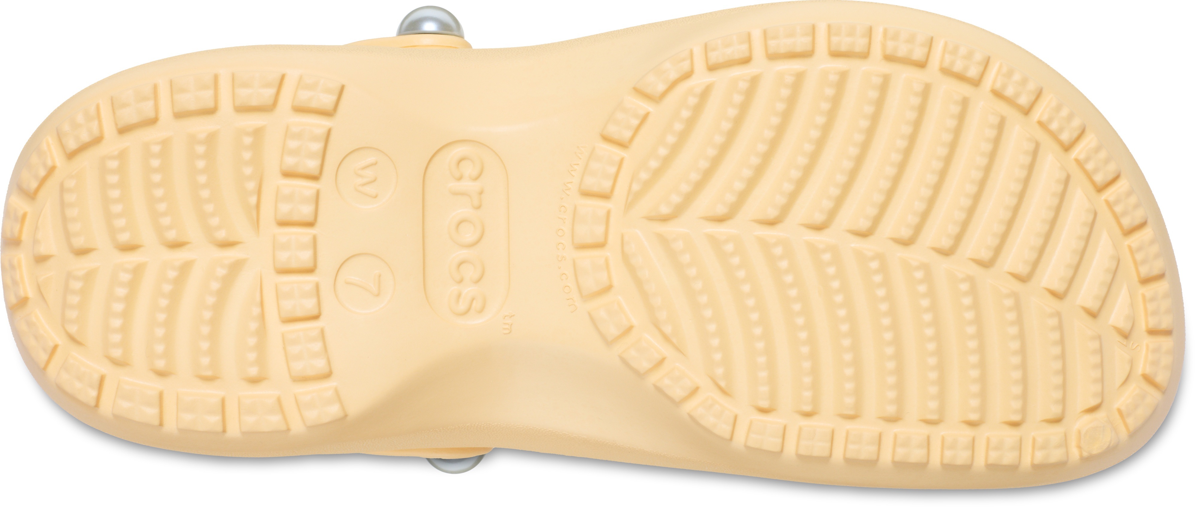 Thumbnail - Crocs Clog "Classic Platform Pearl Clog", Plateaschuh, Sandale mit Zierperlen