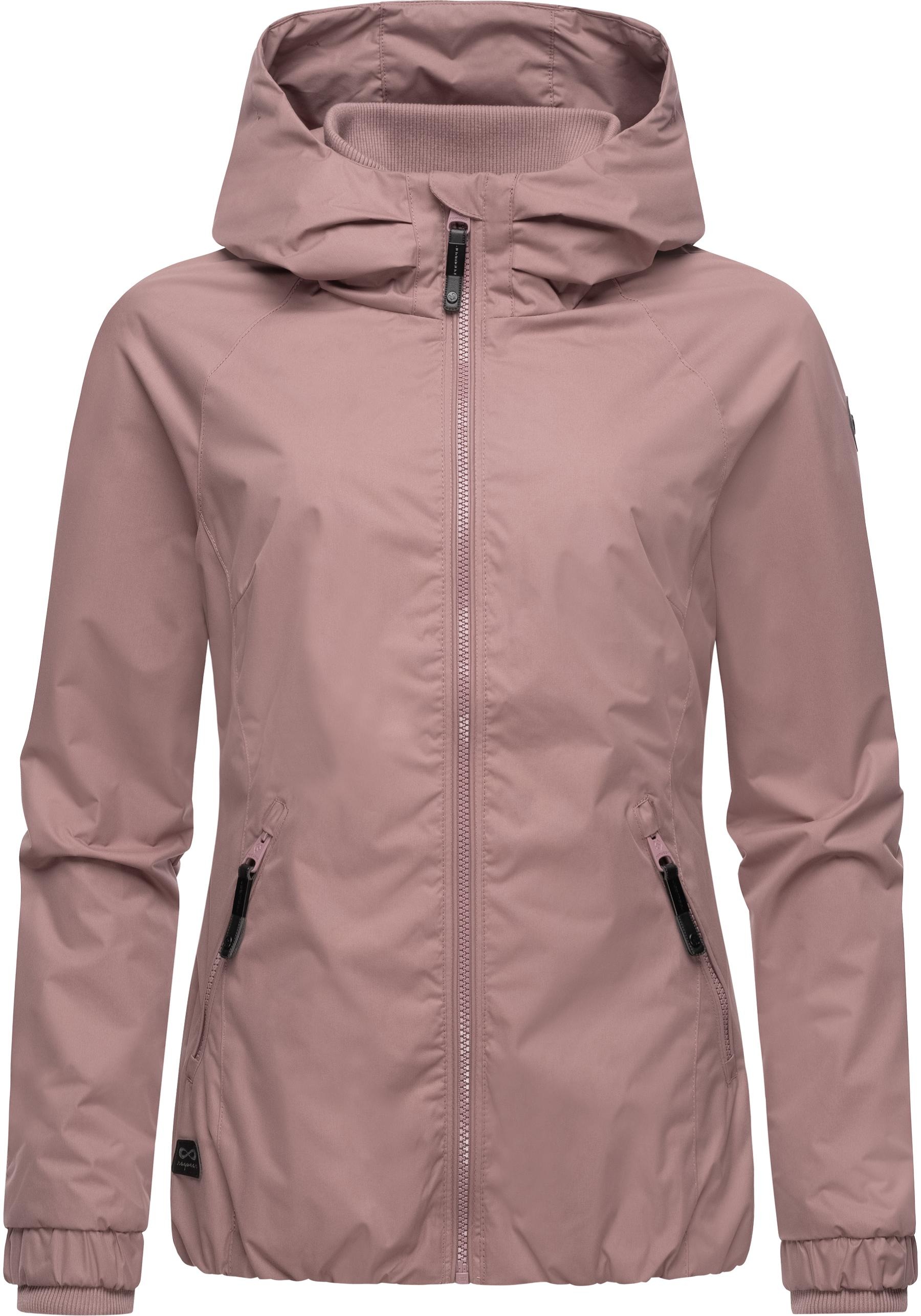 Ragwear Outdoorjacke »Dizzie«, mit Kapuze, Wasserdichte Übergangsjacke mit großer Kapuze