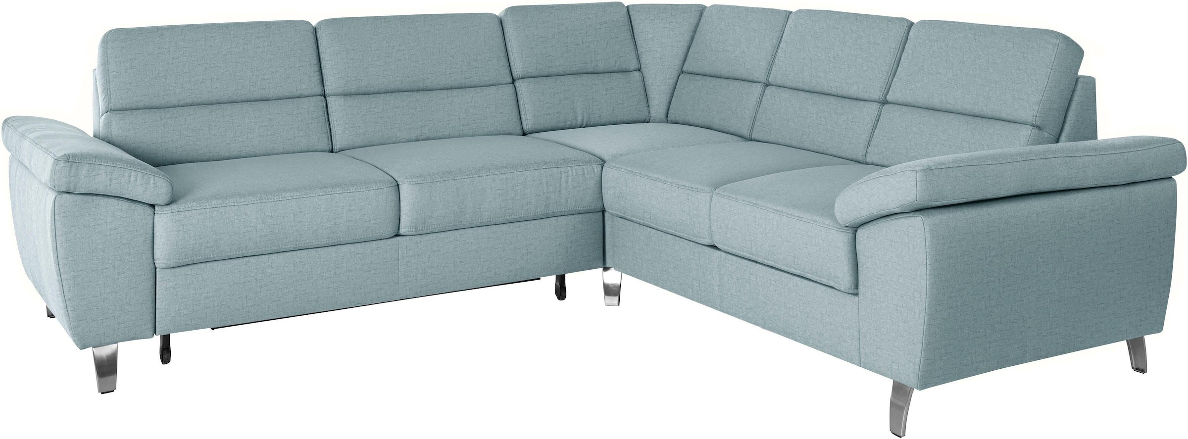sit&more Ecksofa »Sorano L-Form«, wahlweise mit Bett- und Relaxfunktion, inkl. Bettkasten