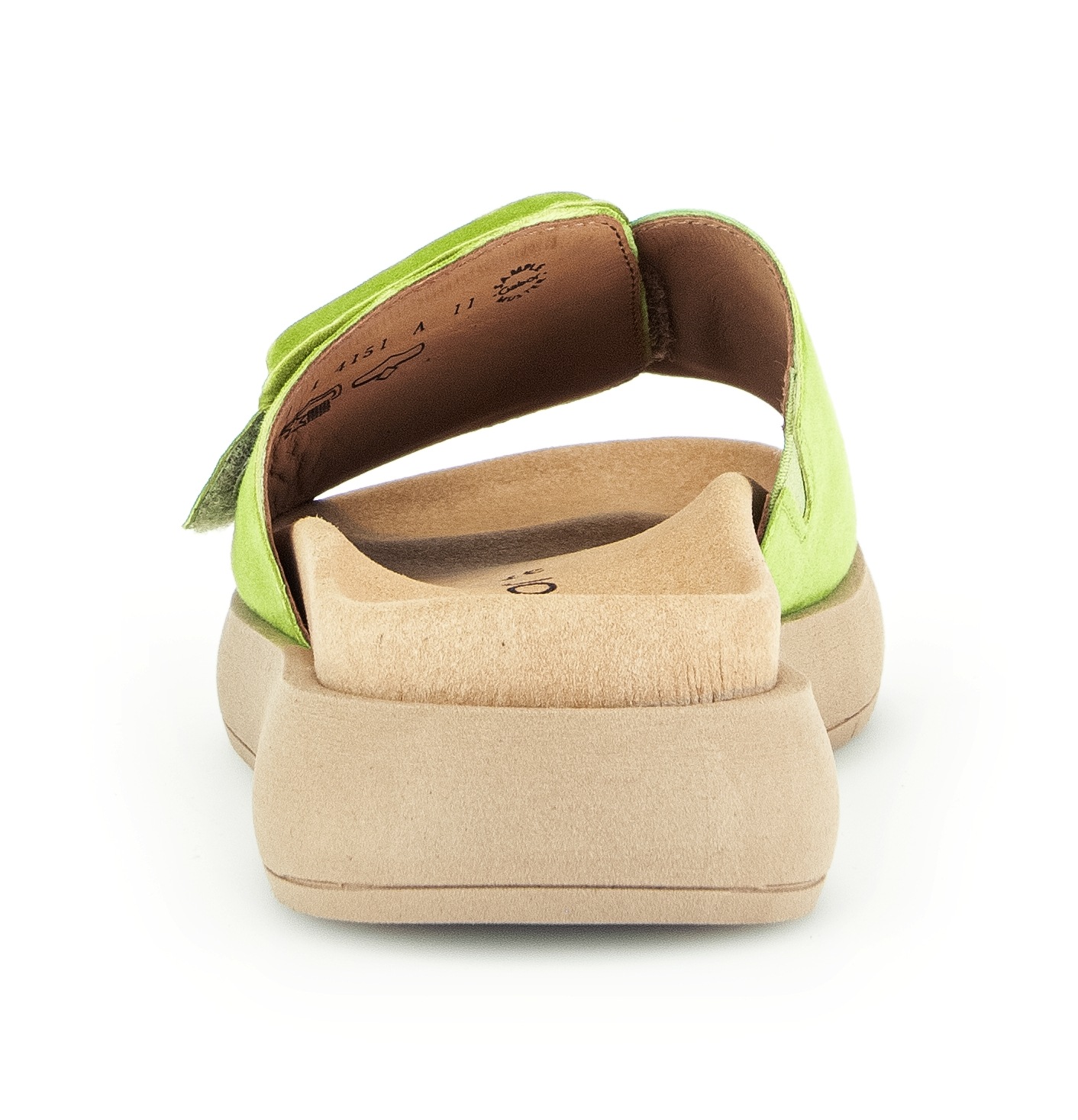 Gabor Pantolette, Plateau, Sommerschuh, Schlappen mit großer Zierschnalle günstig online kaufen