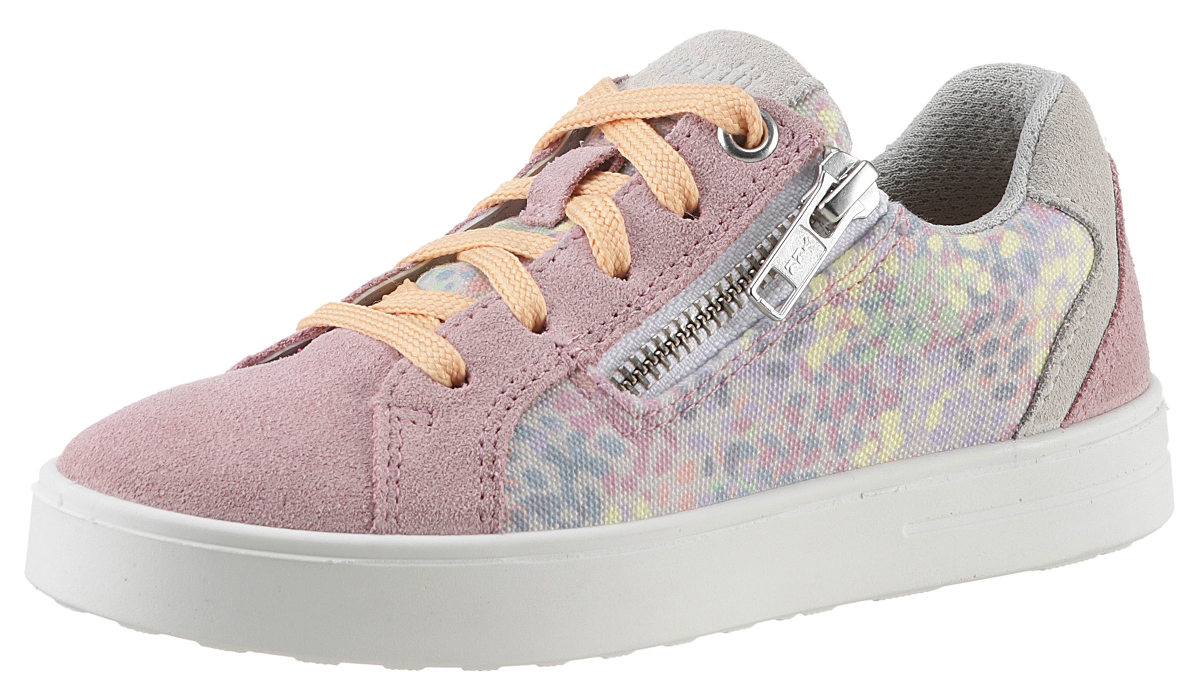 Superfit Stella Sneaker – Kinderschuh In ROSA 5500, Größe 27 EU, Schmal – Aus Wildleder Mit Textilfutter