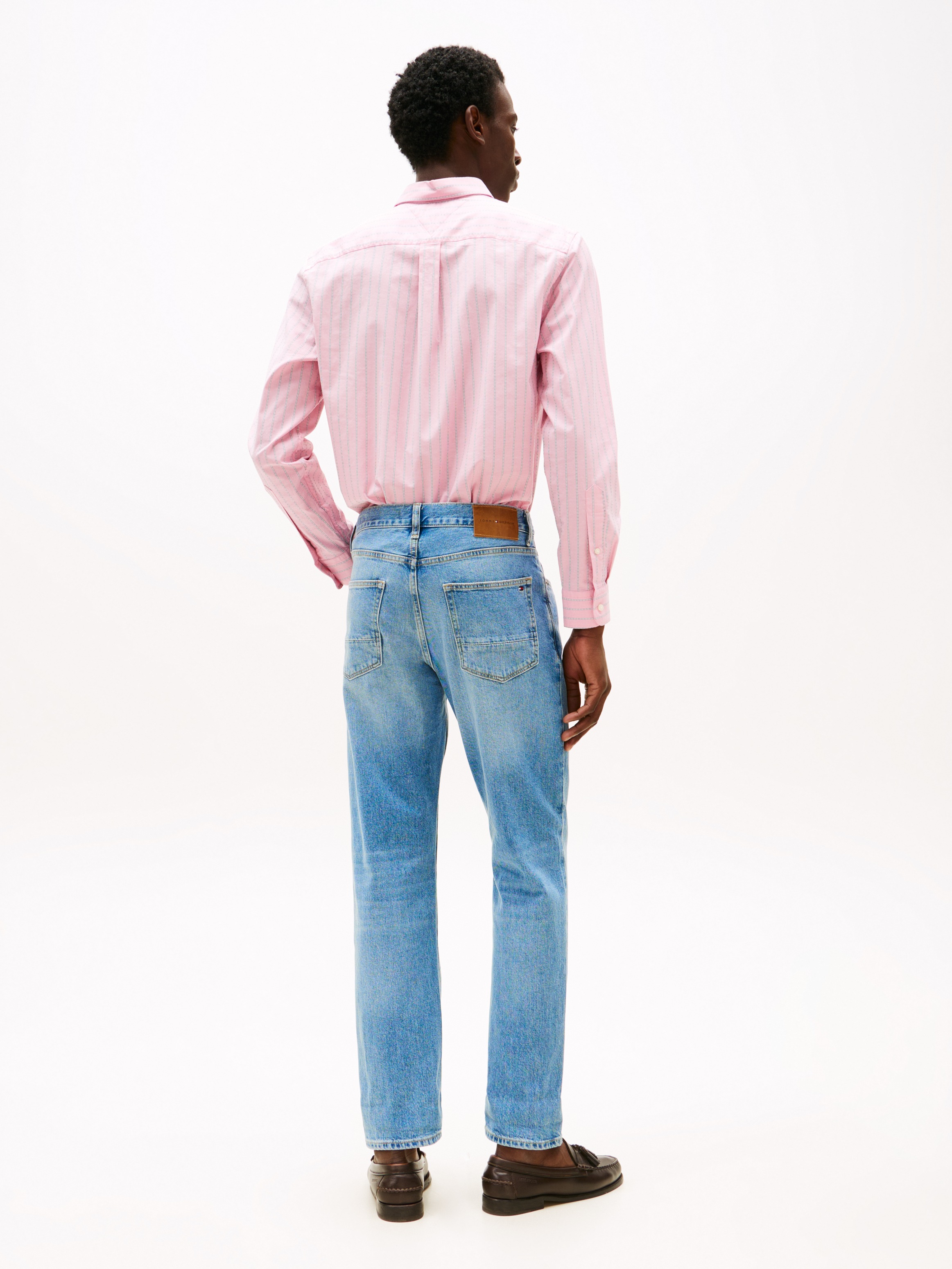 Tommy Hilfiger Straight-Jeans, in blauer Waschung