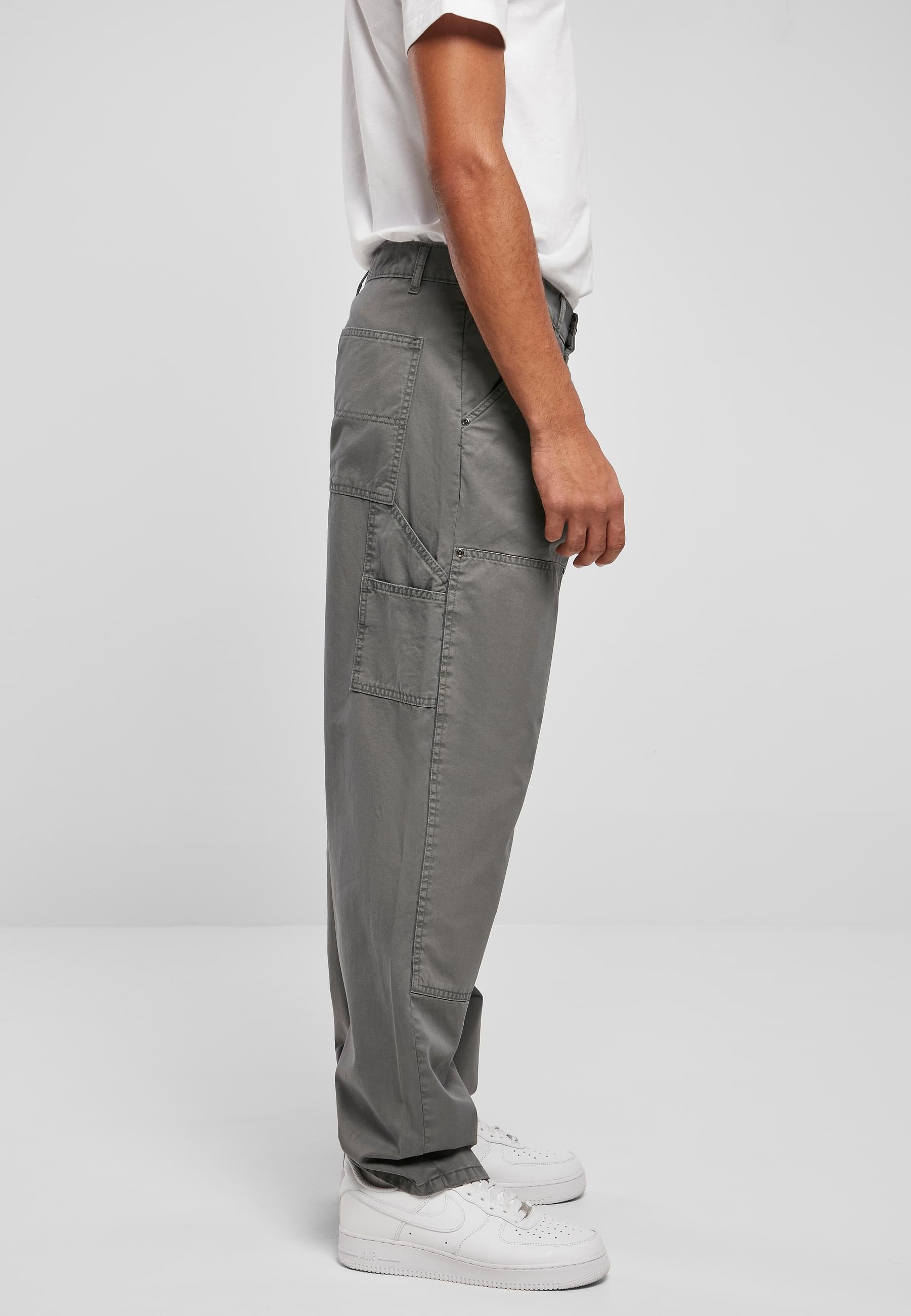 URBAN CLASSICS Stoffhose »Urban Classics Herren Double Knee Carpenter Trouser«, (1 tlg.)