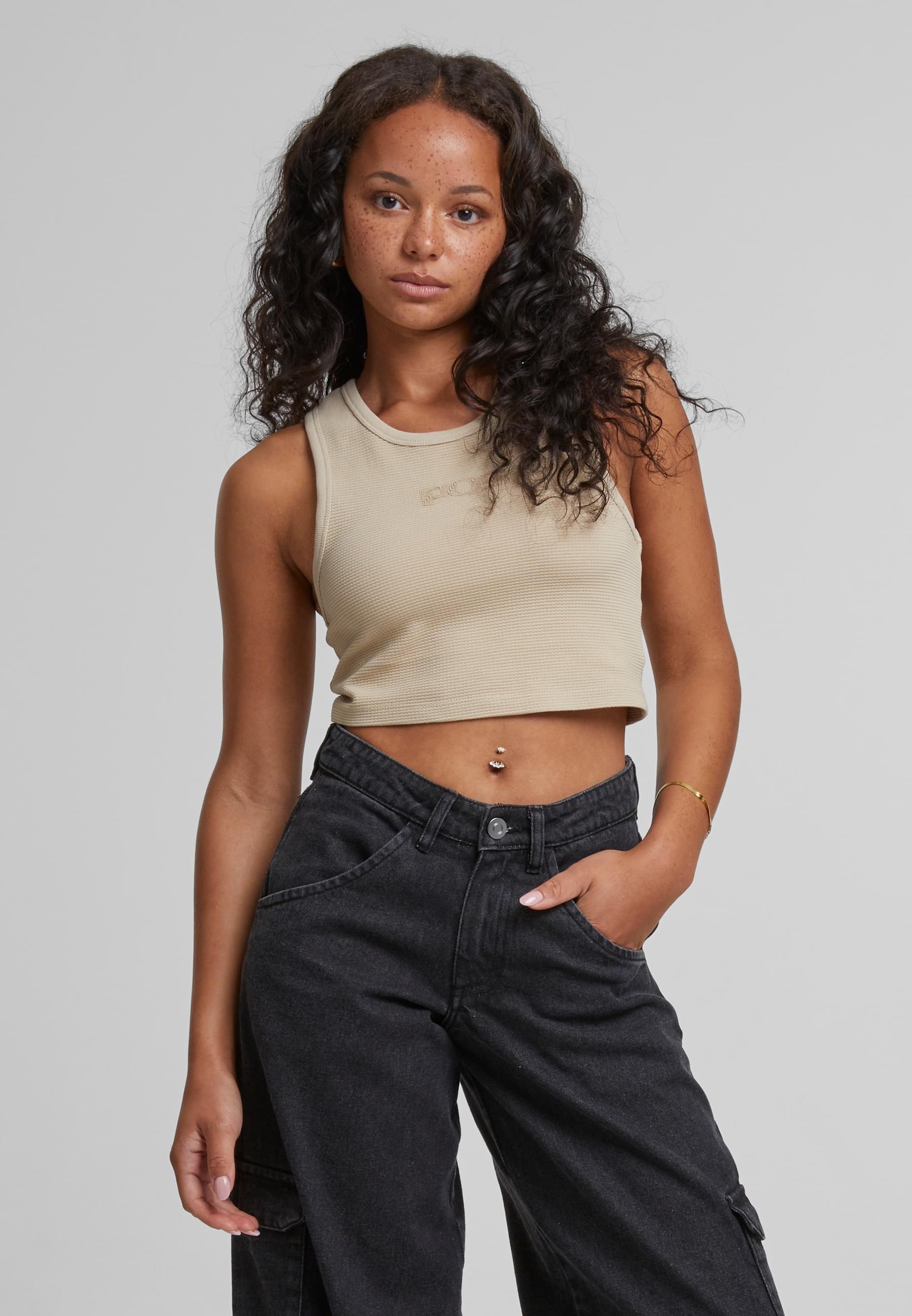 PEQUS T-Shirt »PEQUS PEQUS Island Defender Crop Top«, (1 tlg.)