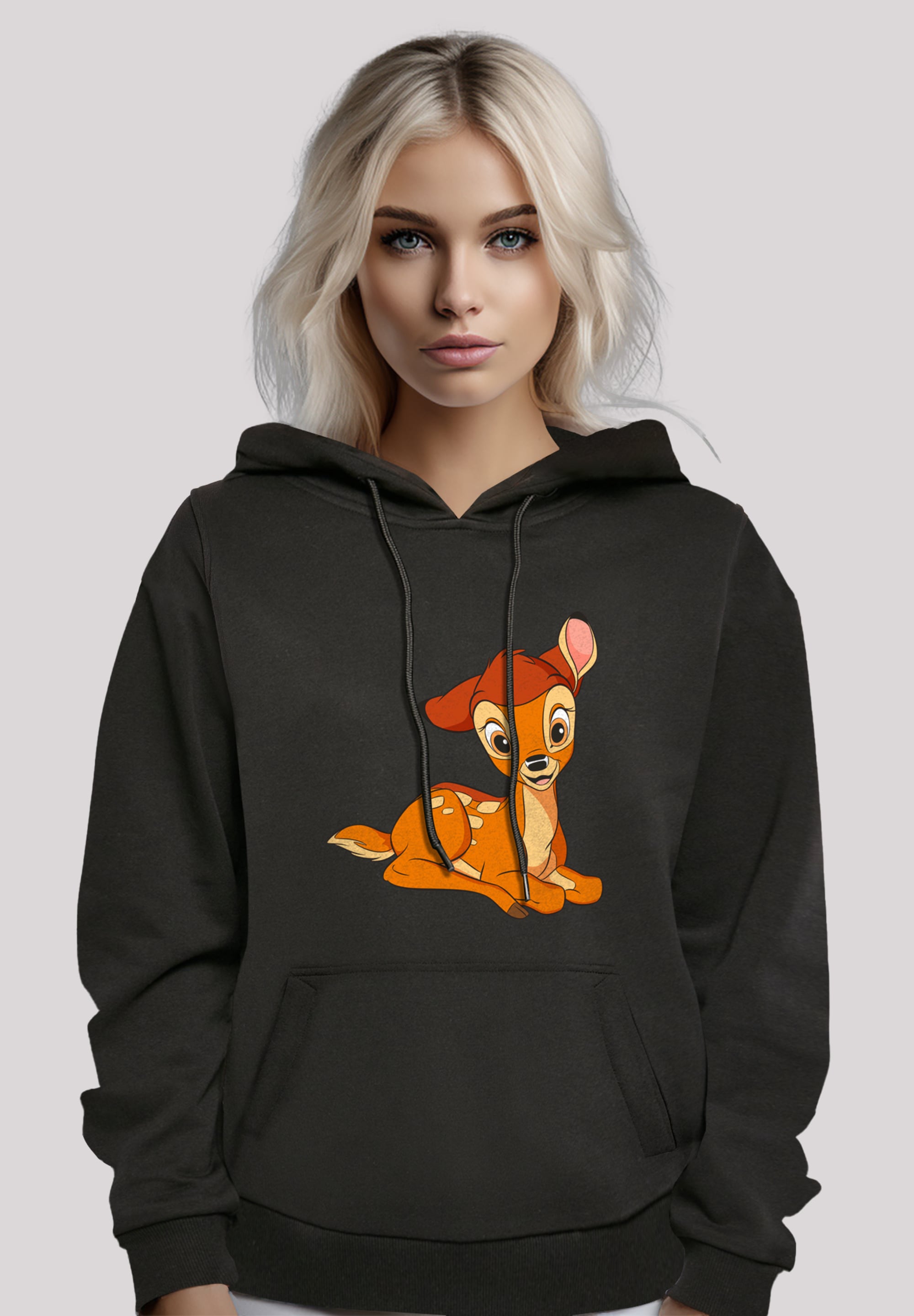 F4NT4STIC Kapuzenpullover "Disney Bambi Sitting Disney Bambi", Premium Qual günstig online kaufen