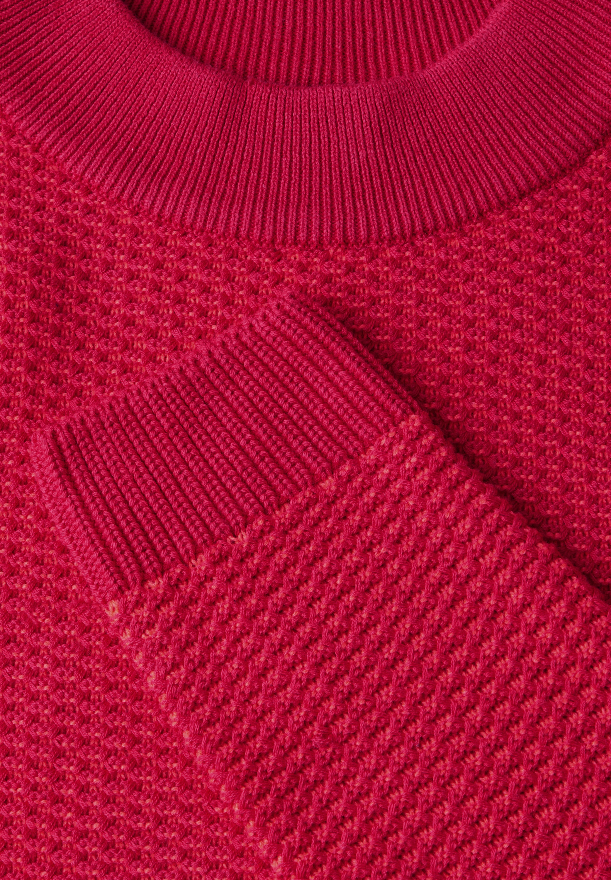 Cecil Strickpullover, bestehend aus einem Materialmix