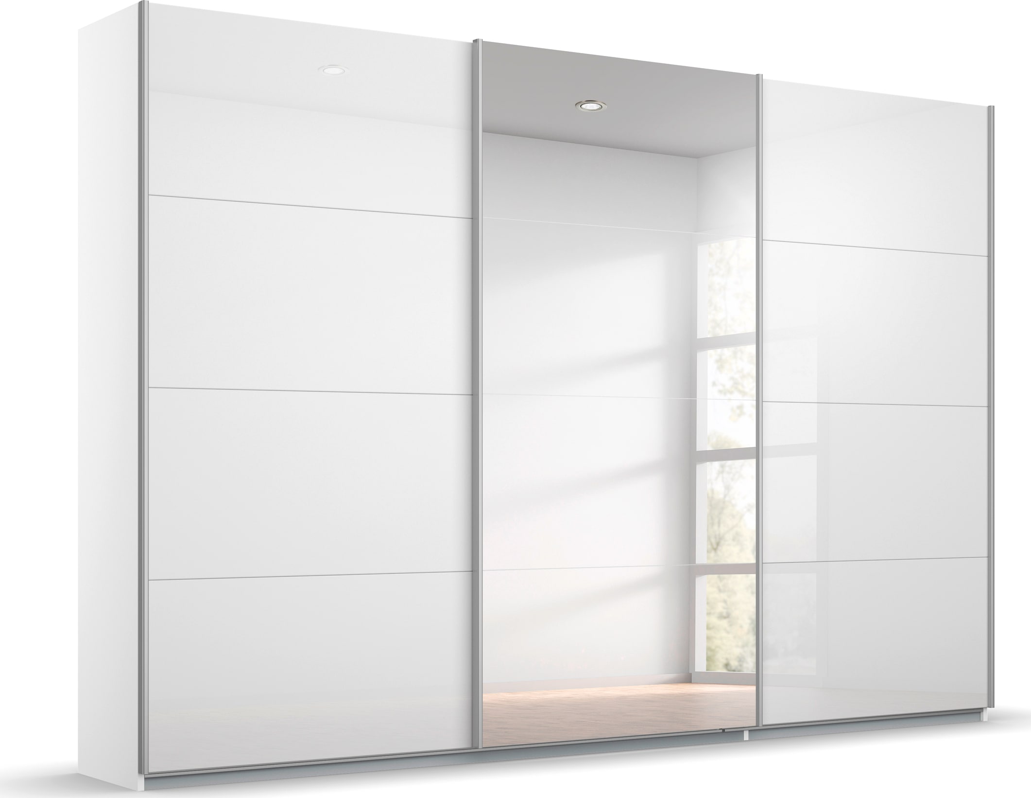 rauch Schwebetürenschrank "Kleiderschrank Schrank Garderobe KOLUNA Hochglan günstig online kaufen