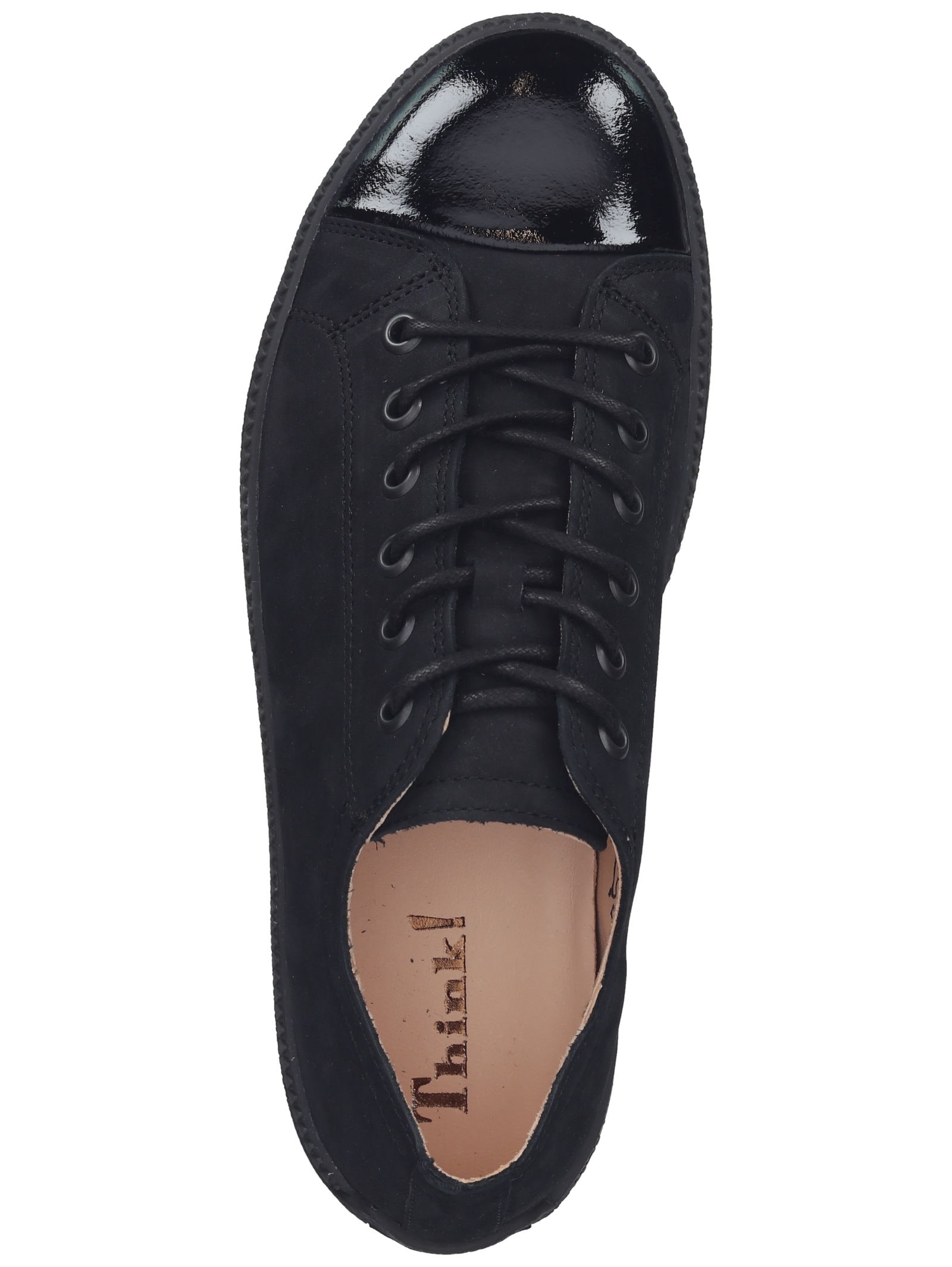 Think! Schnürschuh »Think! Halbschuhe Veloursleder«