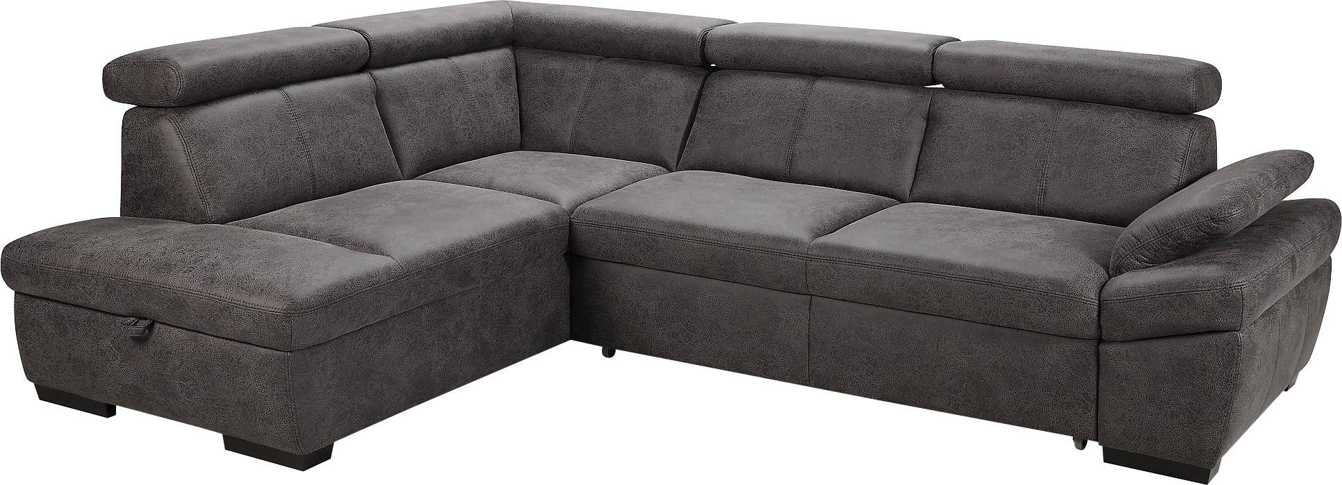 exxpo - sofa fashion Ecksofa "Salerno, Funktionssofa, hoher Sitzkomfort, Br günstig online kaufen