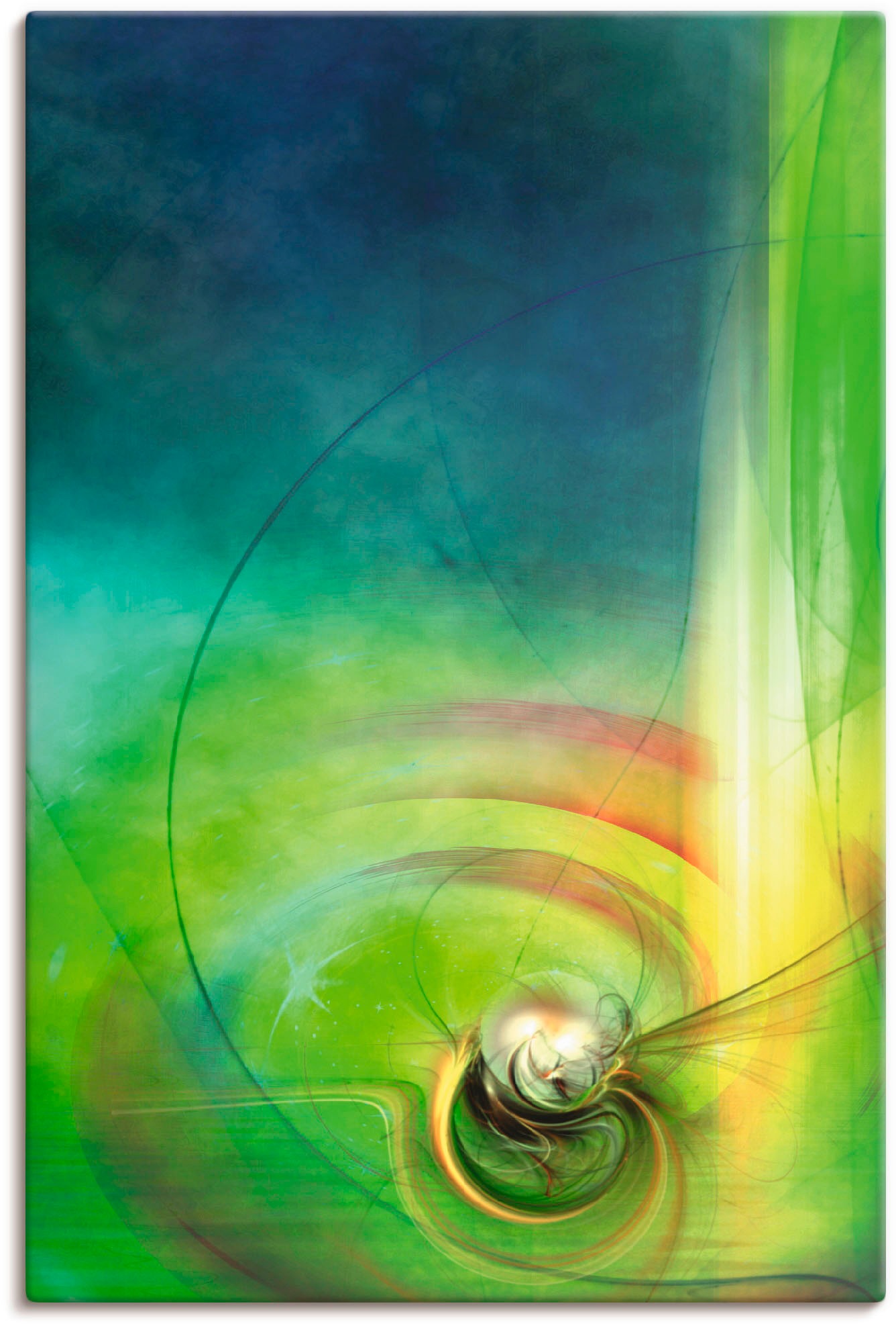 Artland Wandbild »Abstraktes Spiel BAUR versch. CB«, Größen Muster, als (1 | St.), in Wandaufkleber Poster bestellen Alubild, oder Leinwandbild