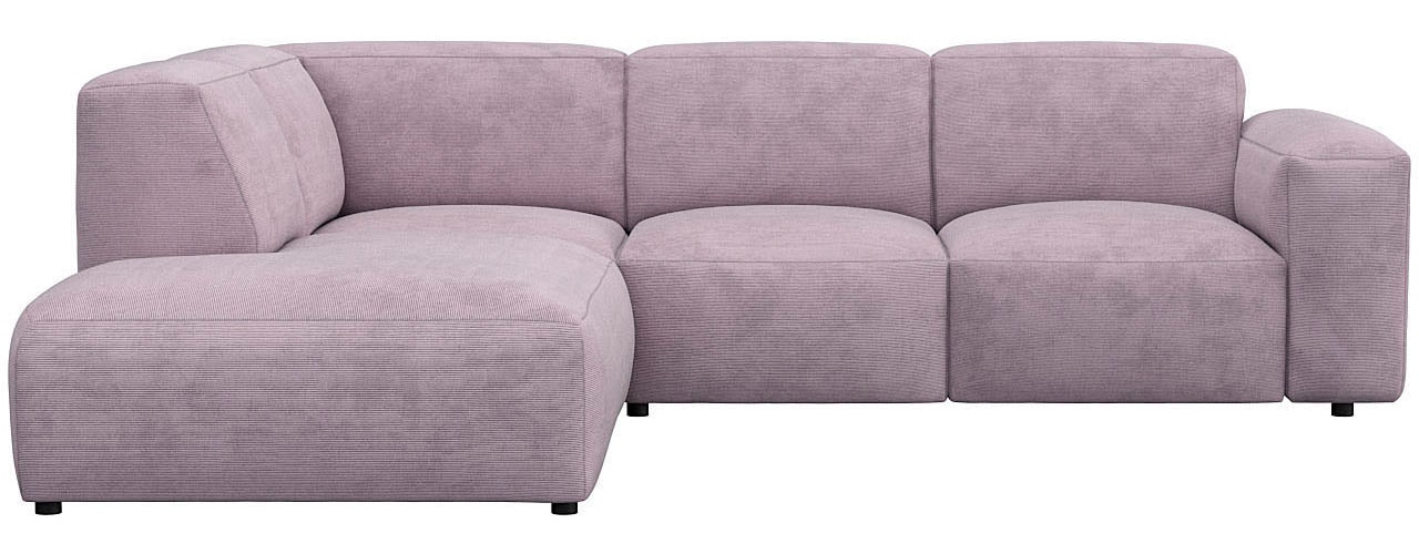 FLEXLUX Ecksofa "Lucera, super bequem durch hochwertigen Sitzaufbau mit Kal günstig online kaufen