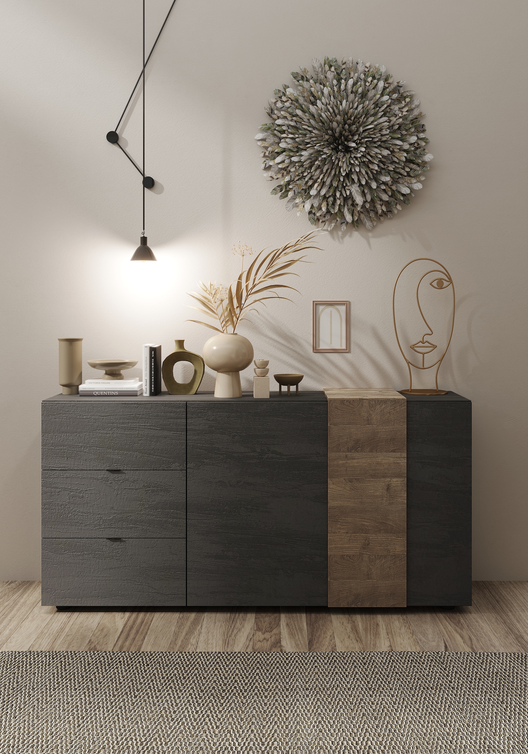 INOSIGN Sideboard "Venus, Kommode", Breite 181 cm