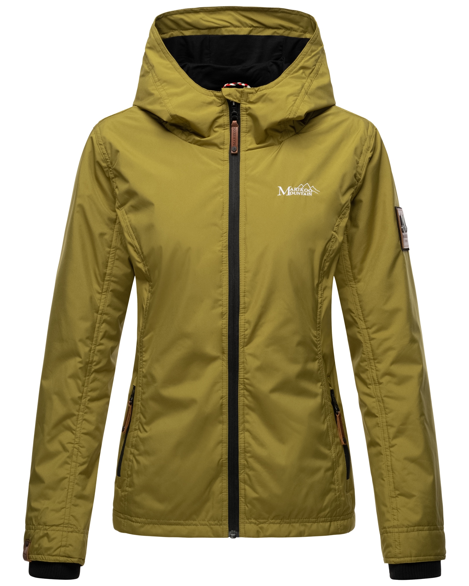 Marikoo Outdoorjacke »Brombeere«, sportliche Übergangsjacke mit Kapuze