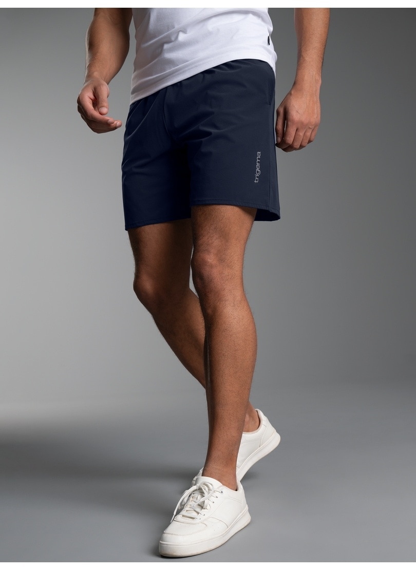 Trigema "TRIGEMA Sport-Shorts mit Innenslip aus Netz"