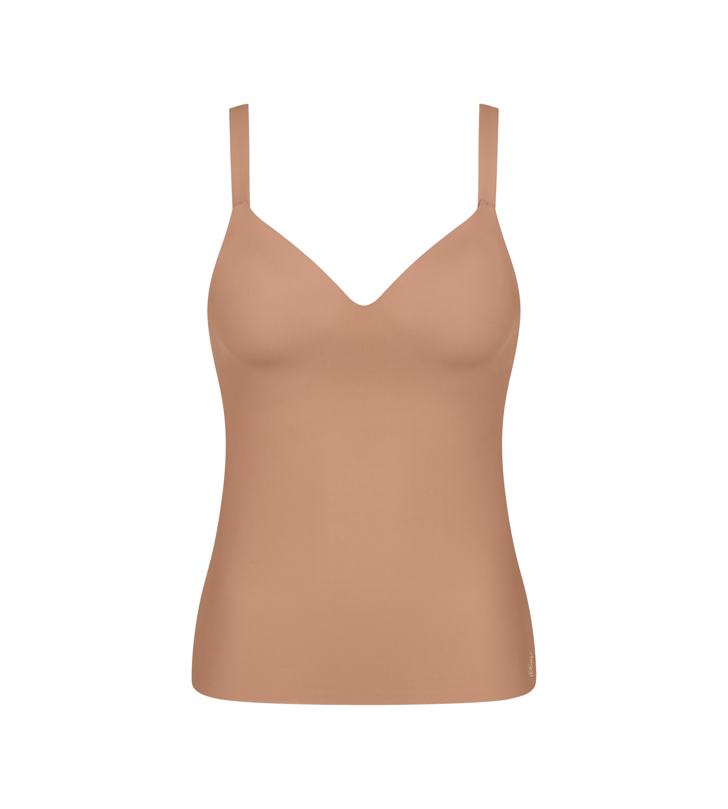 Women's 1 Pack Sloggi Zero Feel 2.0 THE UP Bra Shirt Nostalgic Brown XL