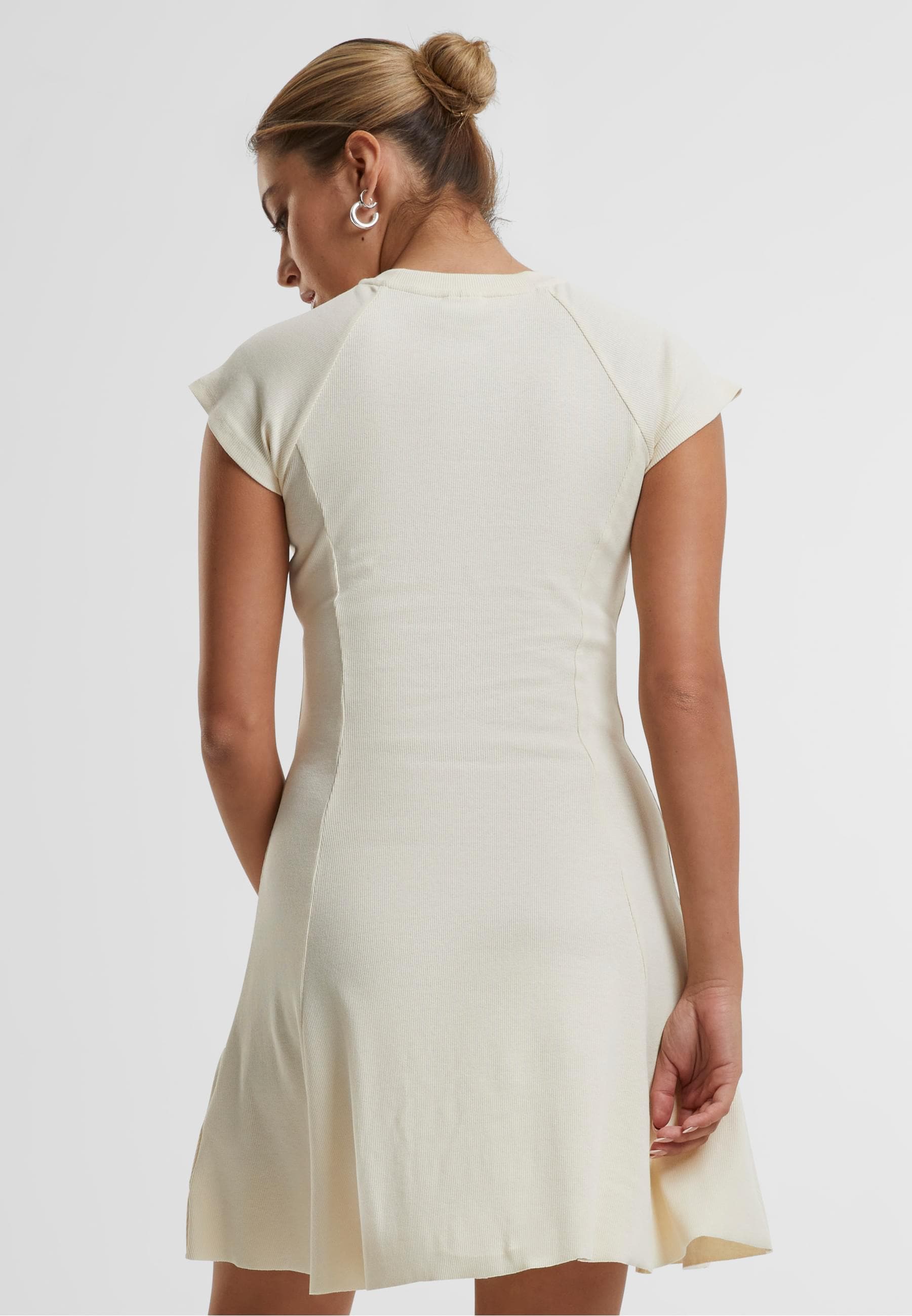 URBAN CLASSICS Shirtkleid »Urban Classics Damen Ladies Skater Rib Dress«, (1 tlg.)