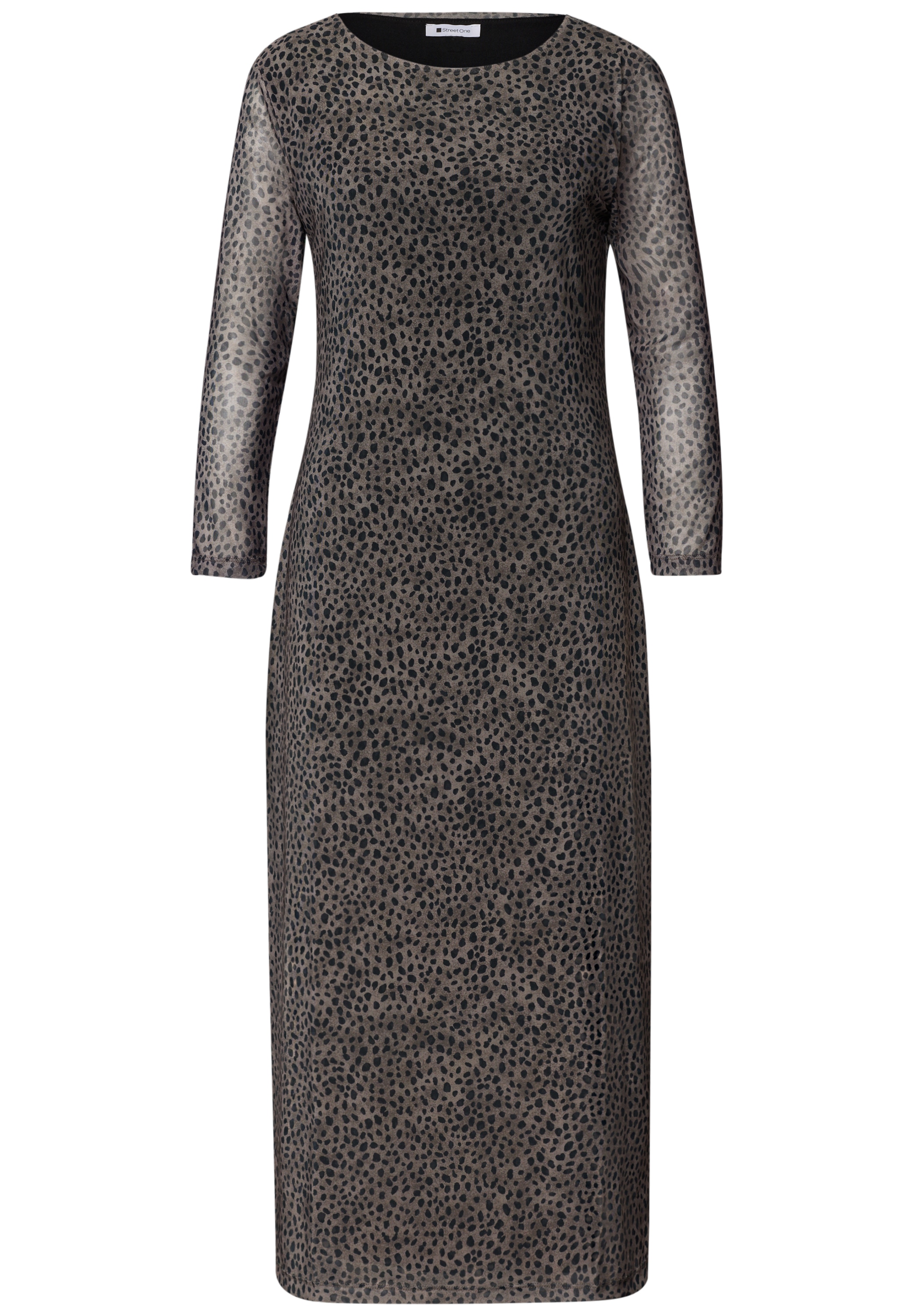 STREET ONE Midikleid Ohne Taschen aus Mesh
