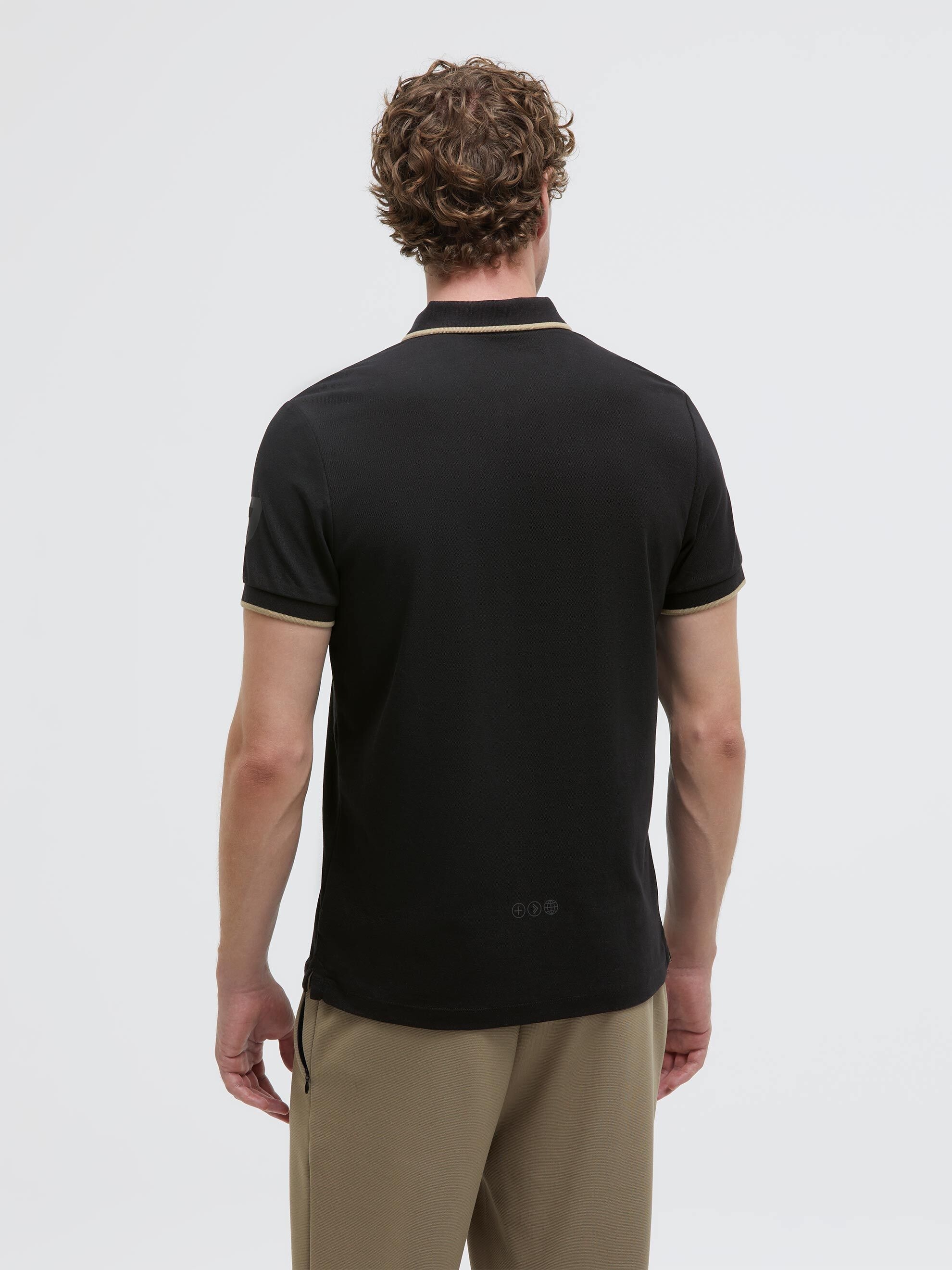 CAMP DAVID Poloshirt mit Seitenschlitze