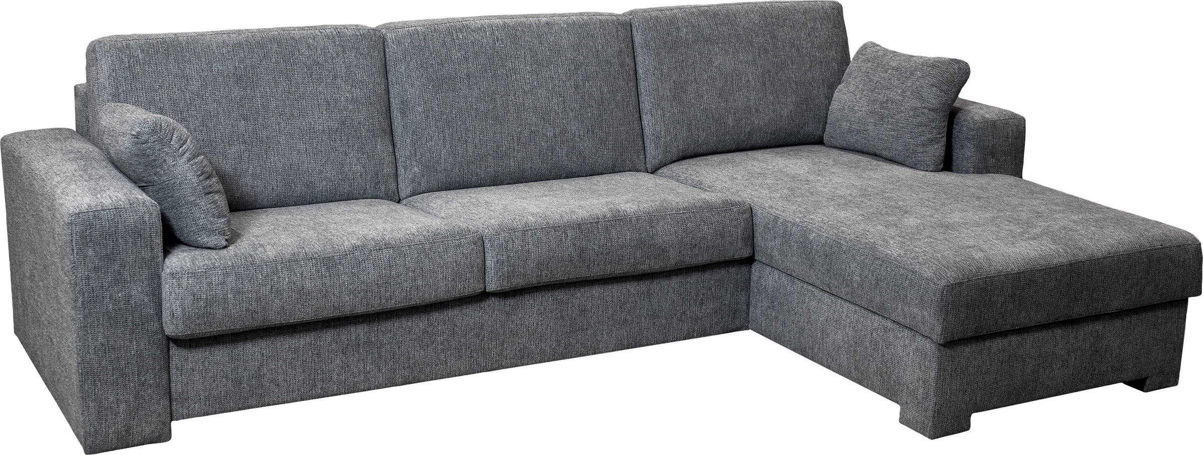 Home affaire Ecksofa Roma "L" Dauerschlaffunktion, mit Unterfederung, Matratzenhöhe 14cm, Liegemaße ca 163x198 cm, L-Form