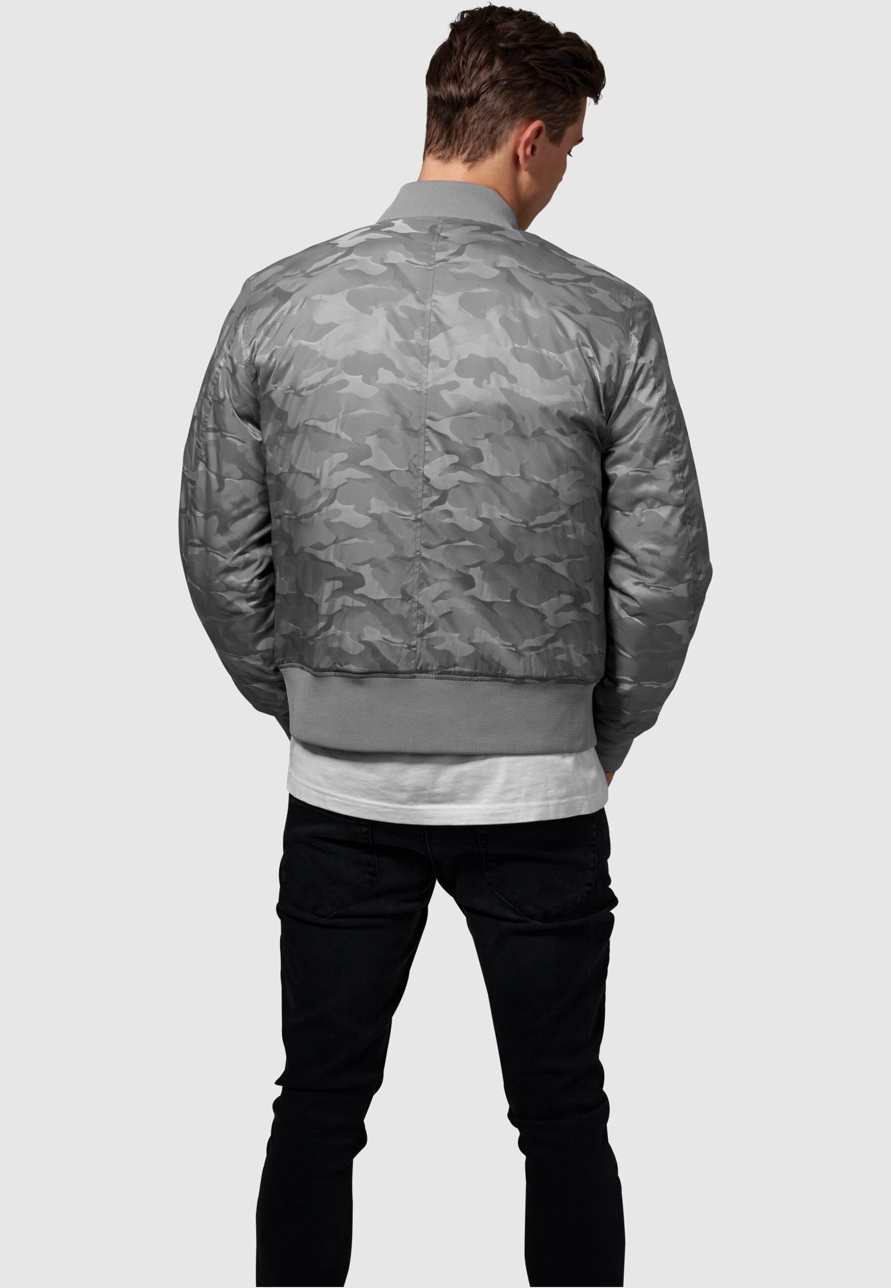 URBAN CLASSICS Bomberjacke »Urban Classics Herren Tonal Camo Bomber Jacket«, (1 St.), ohne Kapuze