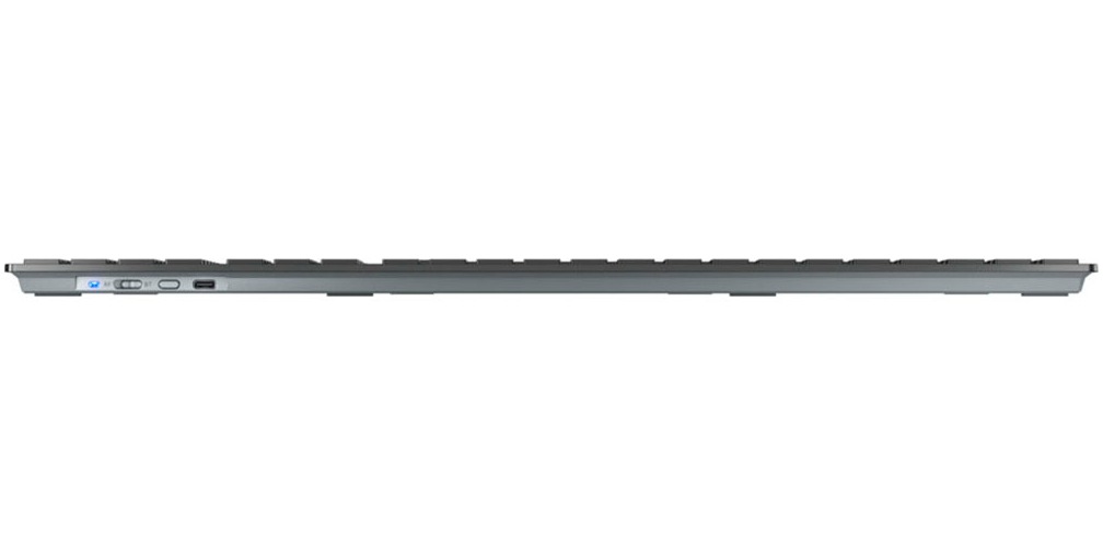 Cherry Tastatur »KW 9100 SLIM«, (Ziffernblock-Fn-Tasten-Windows-Sperrtaste-USB-Anschluss)