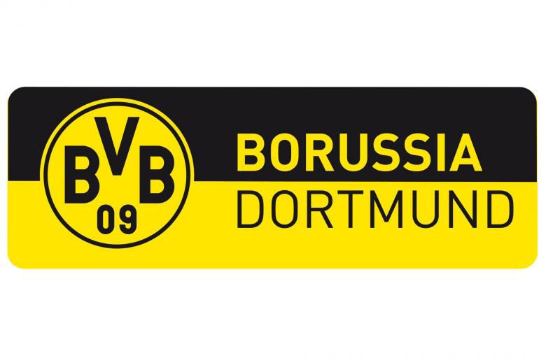 Wandtattoo »BVB Schriftzug Banner«, (1 St.), selbstklebend, entfernbar