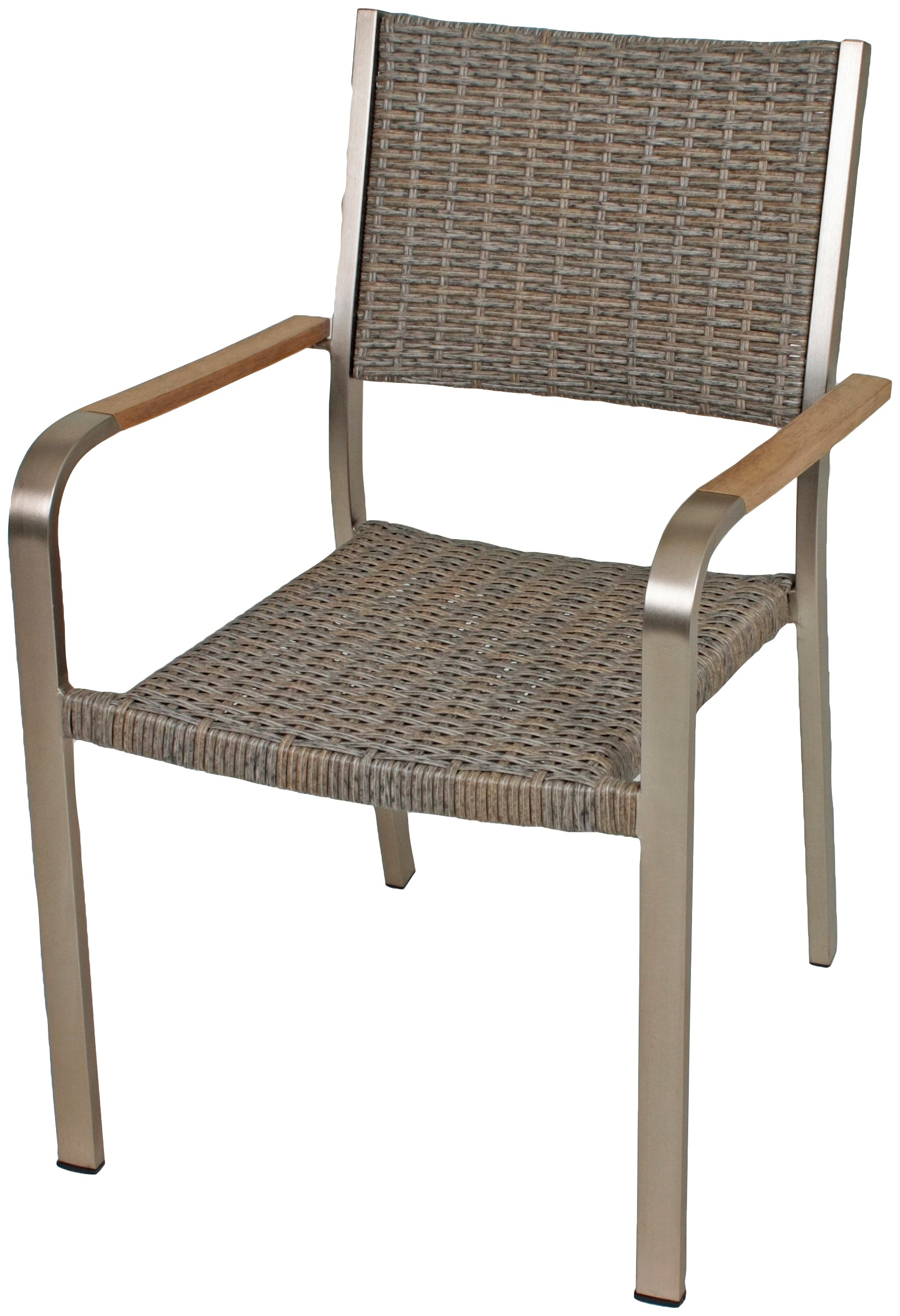 Thumbnail - Garden Pleasure Garten-Essgruppe "FLORENCE" 7 Stk. tlg. mit platzsparenden Stapelstühlen