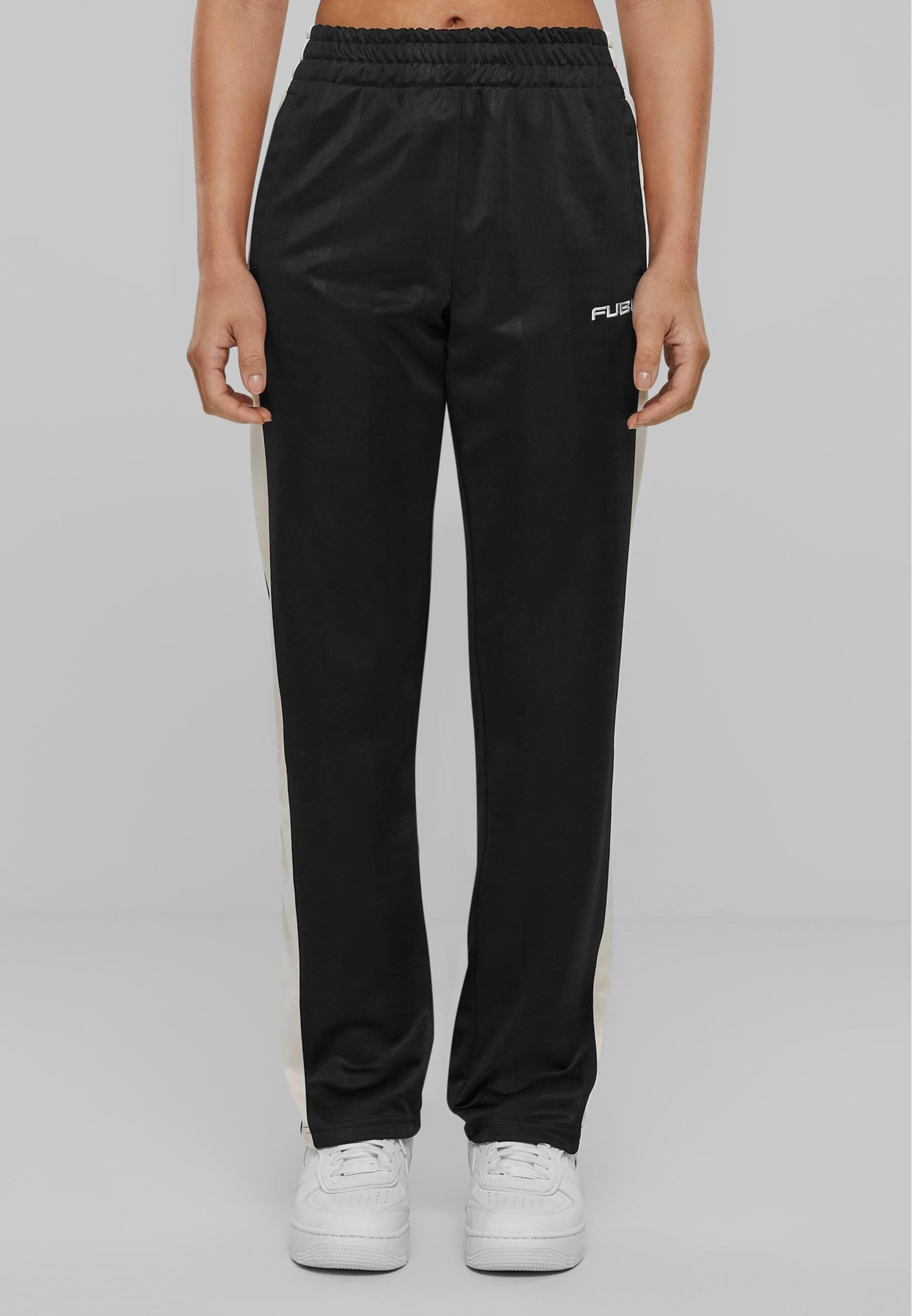 Fubu Stoffhose »Fubu Herren FM223-018-2 FUBU Corporate Striped Track Pants«, (1 tlg.)
