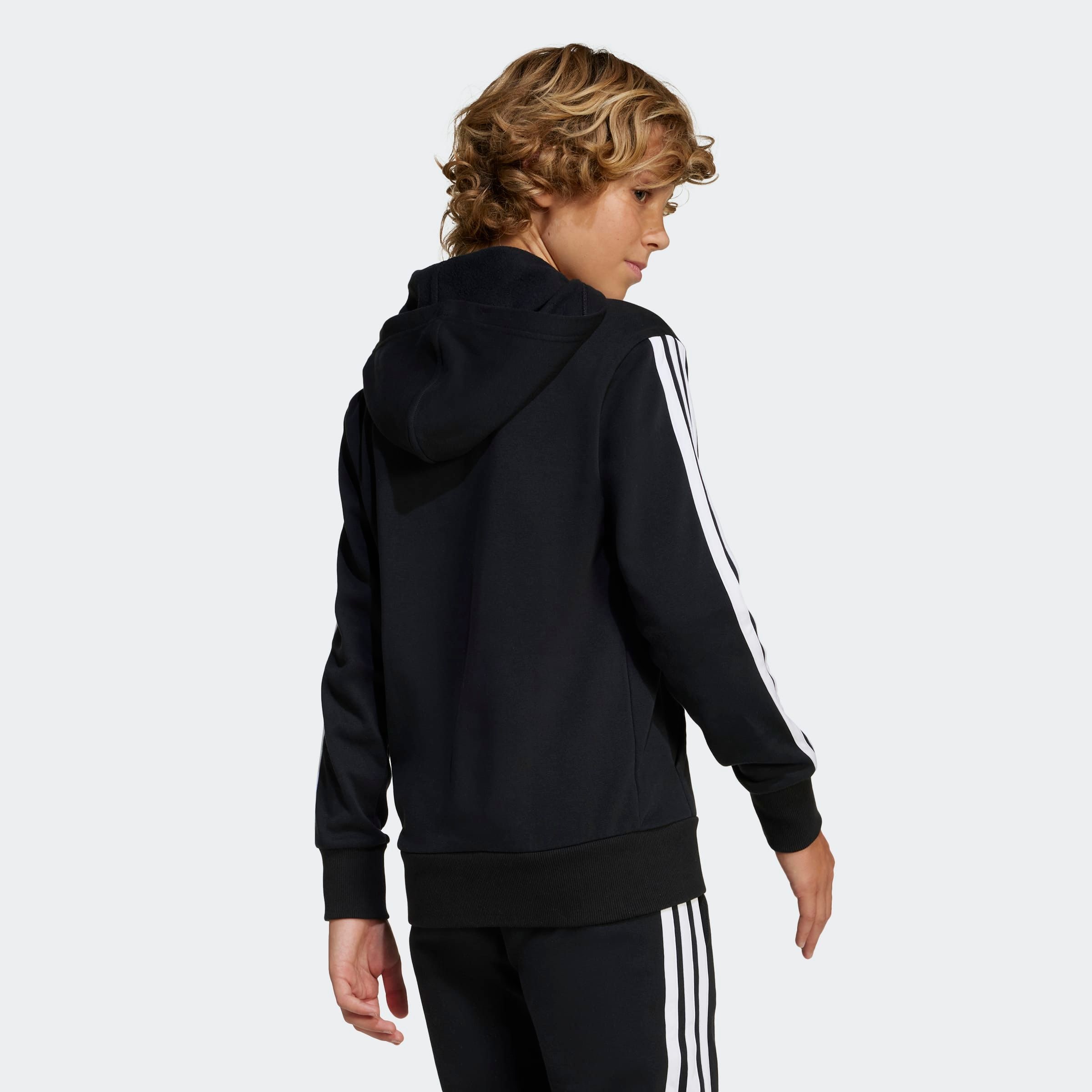 adidas Sportswear Kapuzensweatshirt »J 3S TIB FL HD«