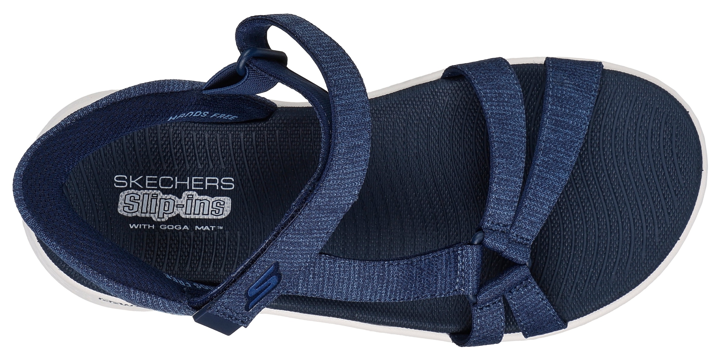 Skechers Sandale »GO WALK FLEX SANDAL-ILLUMINATE«, Sandalette, Trekking Sandale mit Gogo Mat Fußbett