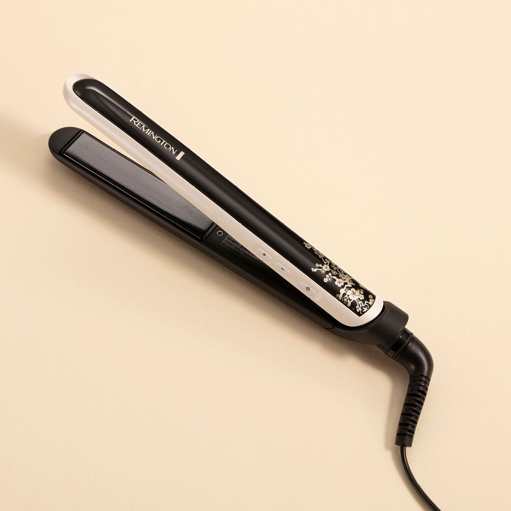 Remington Glätteisen »Pearl S9500«, Keramik, Professionell, Keramikbeschichtung mit echten Perlen, LCD display