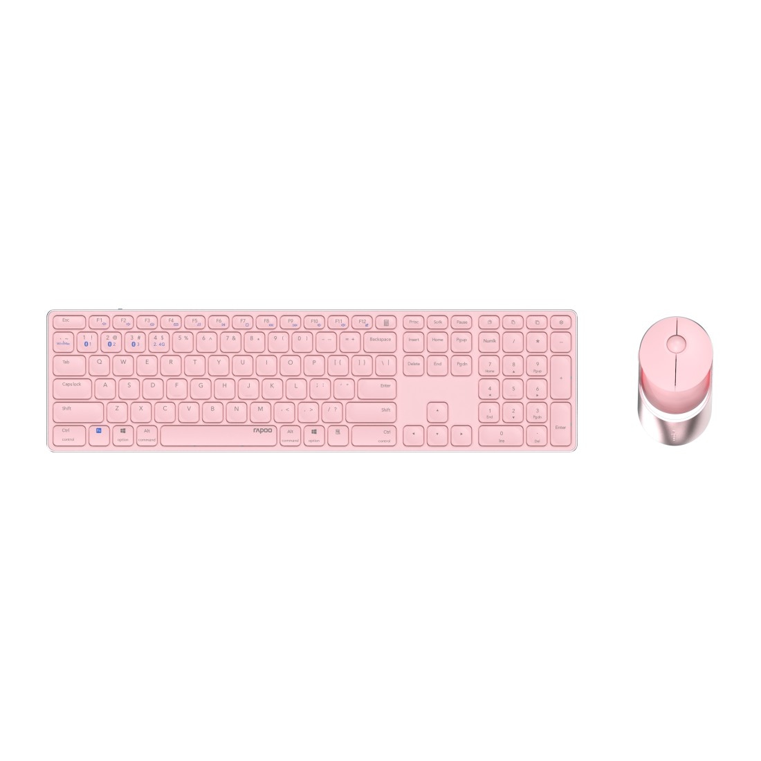 Tastatur- und Maus-Set »9850M Kabelloses Multi-Mode-Deskset, DE-Layout, 2.4 GHz, 1600...