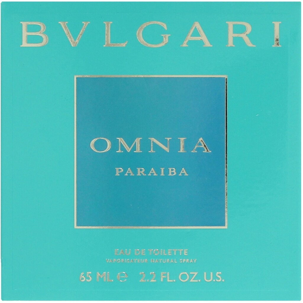 BVLGARI Eau de Toilette »Omnia Paraiba«