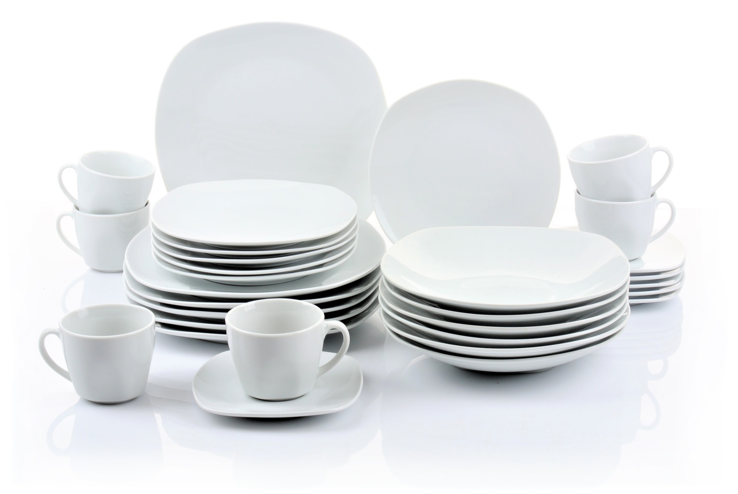 Retsch Arzberg Kombiservice "Geschirr-Set, Service FINO" 30 Teile, für 6 Pe günstig online kaufen