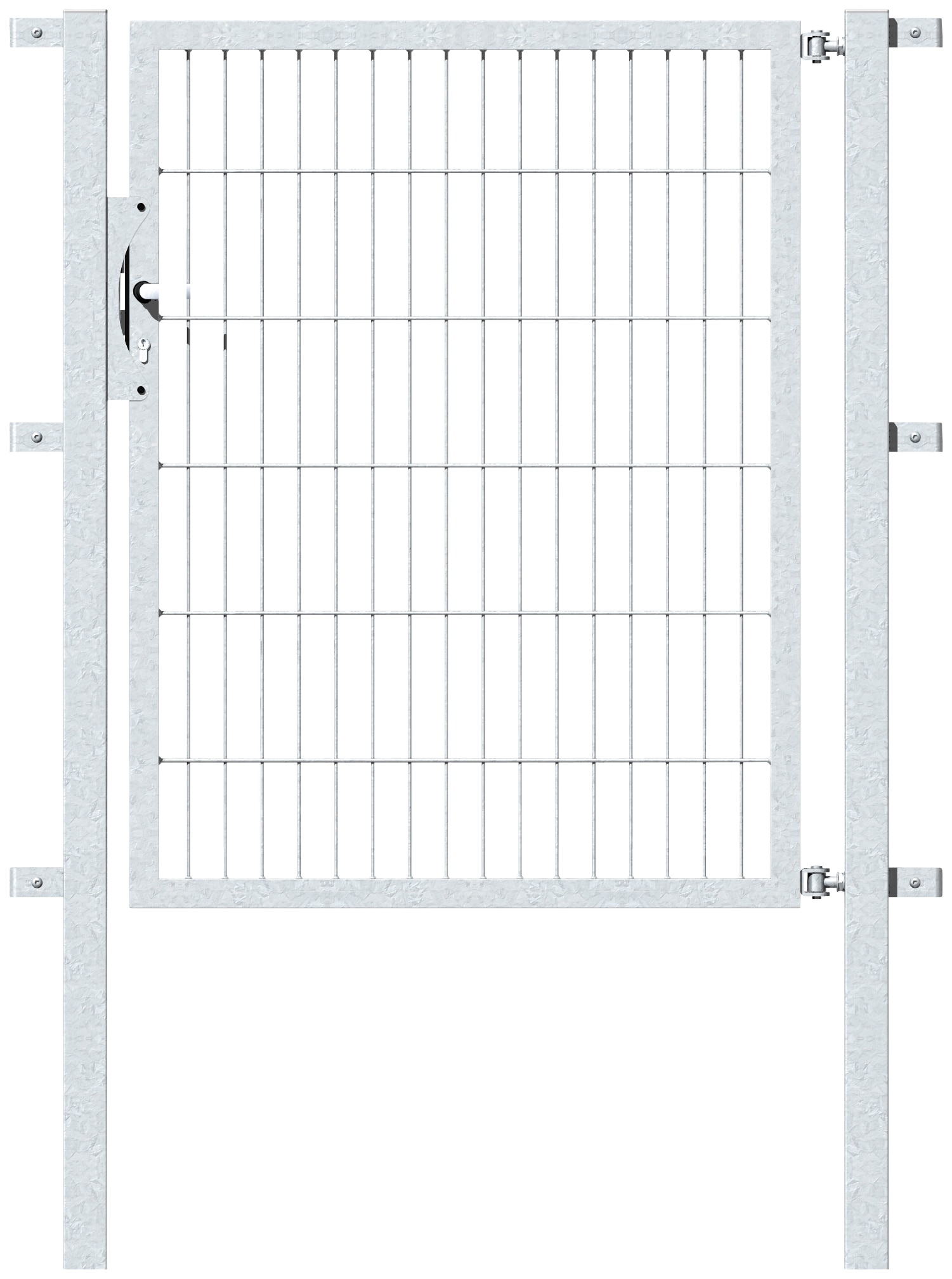 Alberts Zauneinzeltür, 100 cm Breite, in versch. Höhen