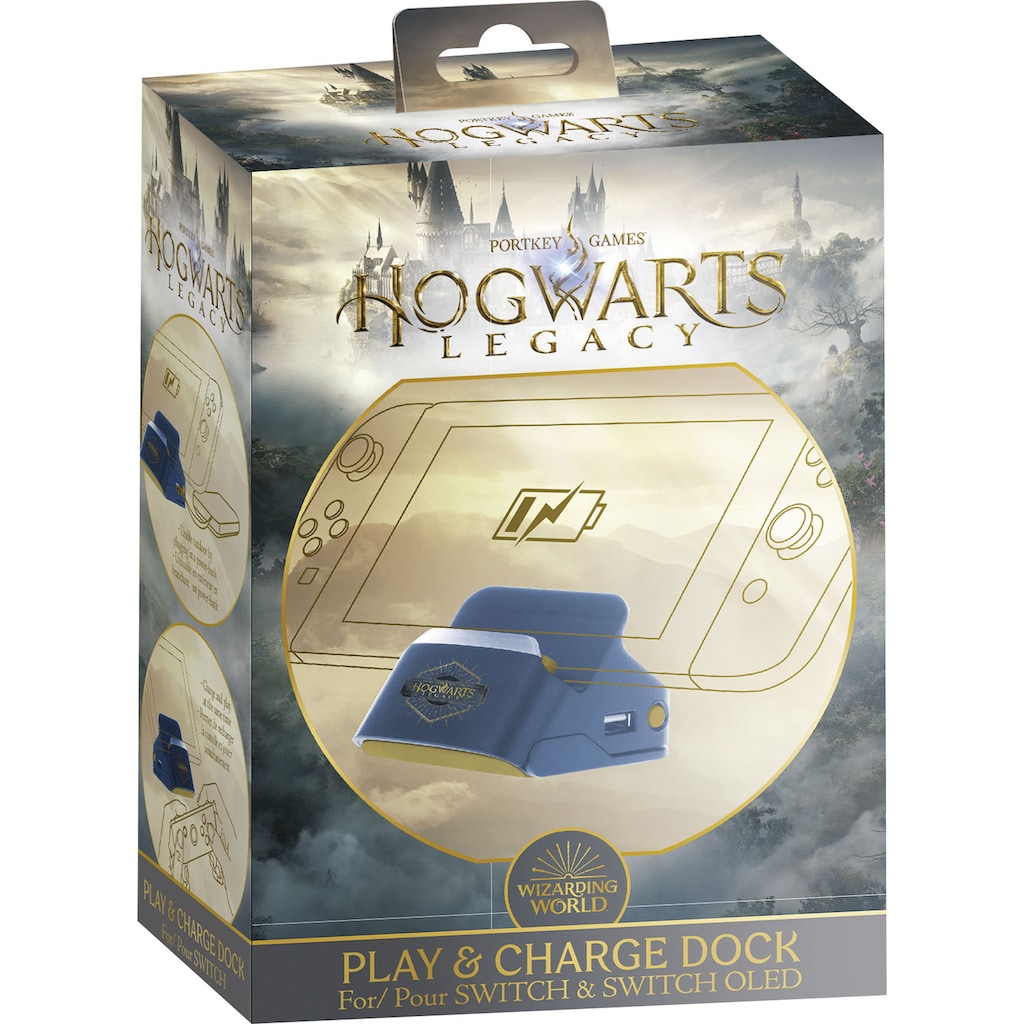 Freaks and Geeks Zubehör Nintendo »Dock & Stand für Switch Controller Hogwarts Legacy logo«