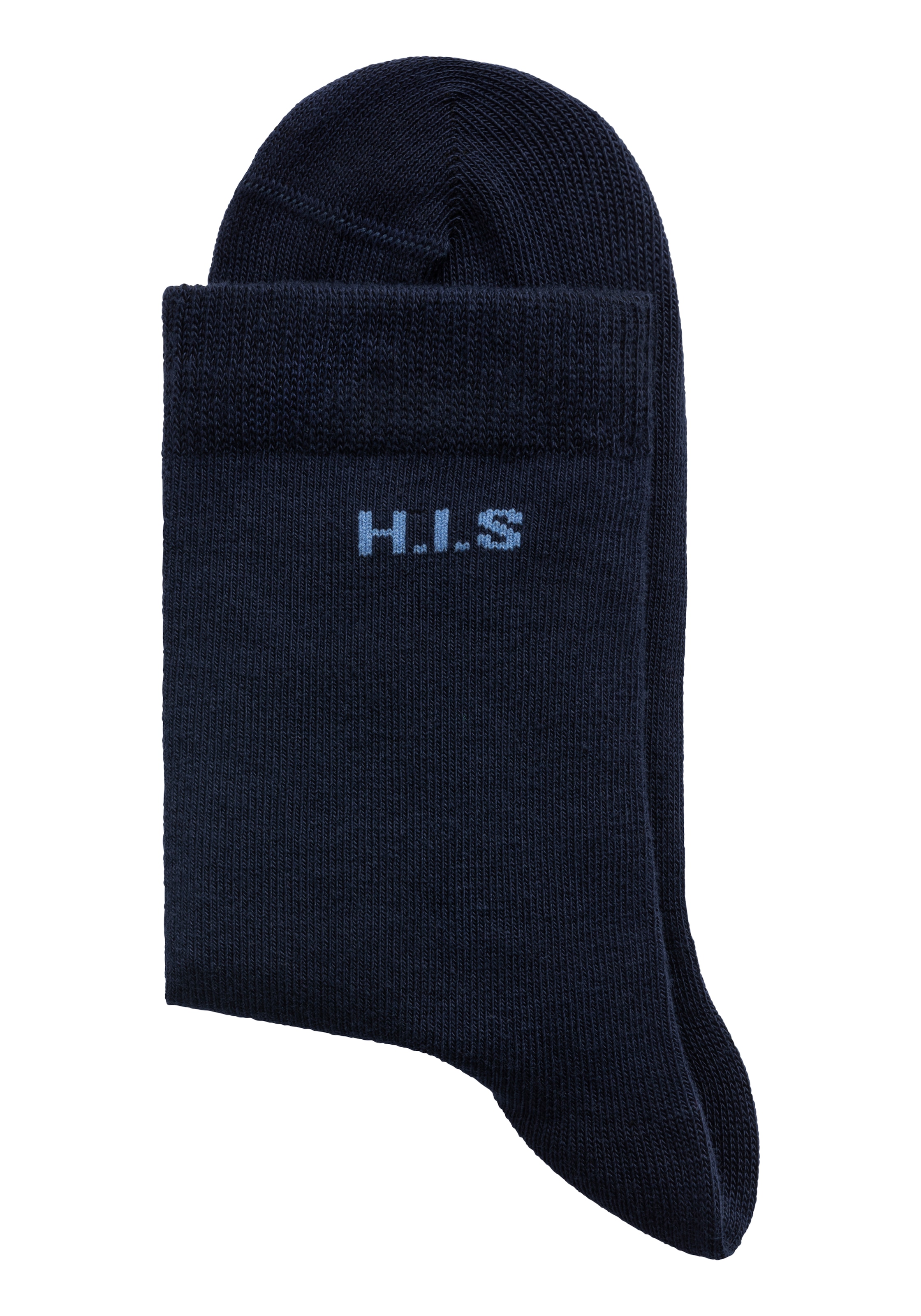 H.I.S Socken, (16 Paar), mit eingestricktem Markenlogo