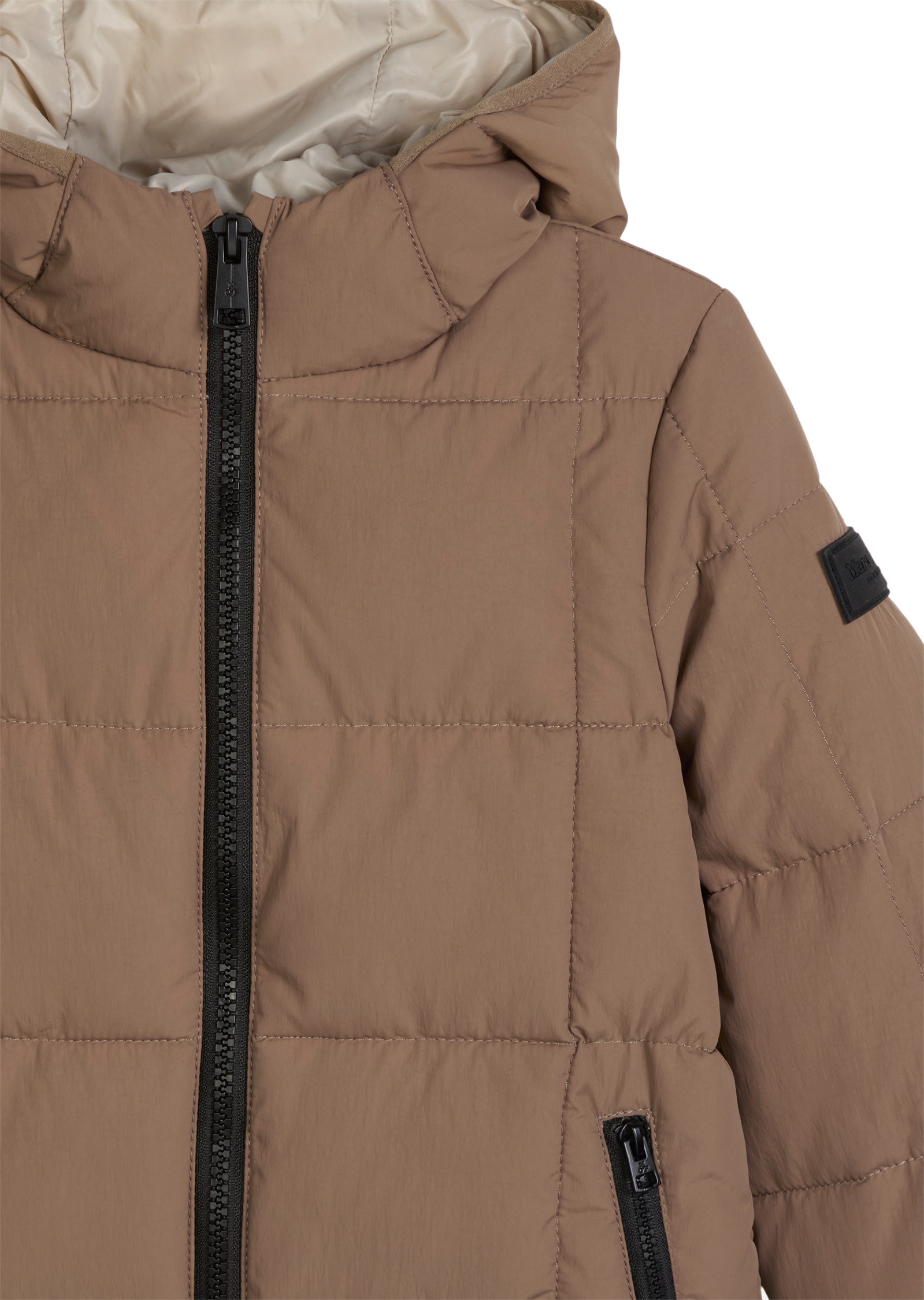 Marc O'Polo Outdoorjacke »aus recyceltem Polyester« mit Kapuze