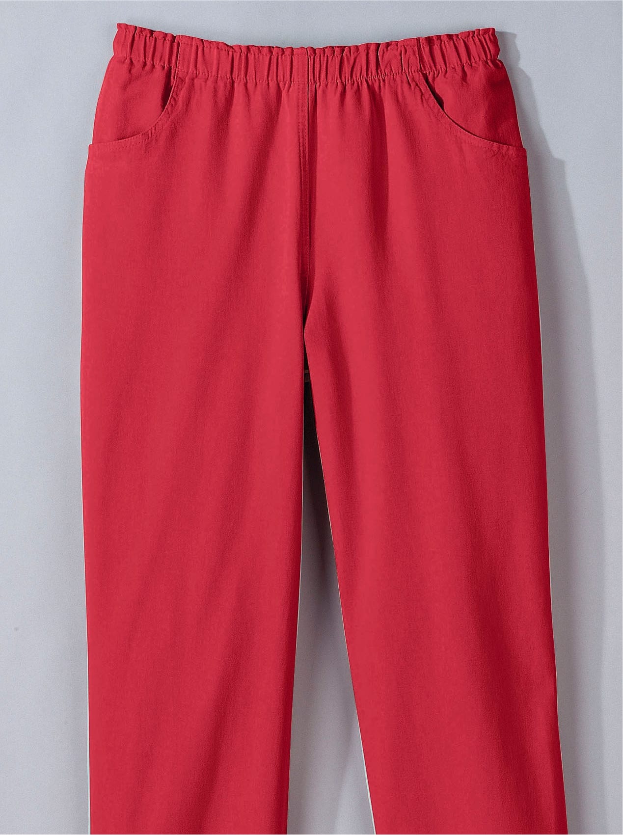 Classic Basics Women Capri Pants Red Size 40 3