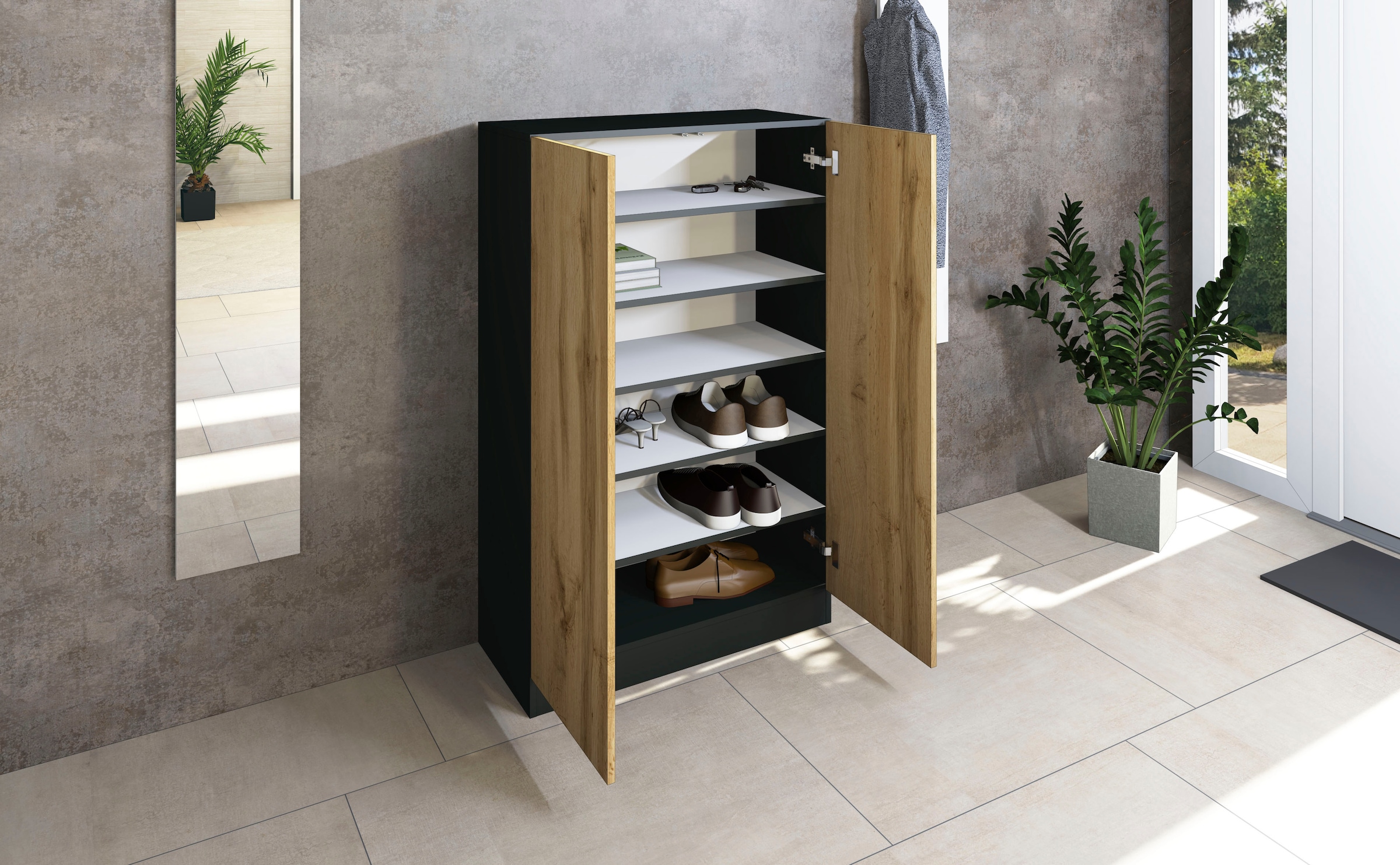 borchardt Möbel Schuhschrank »Vaasa3«, Breite 76 cm