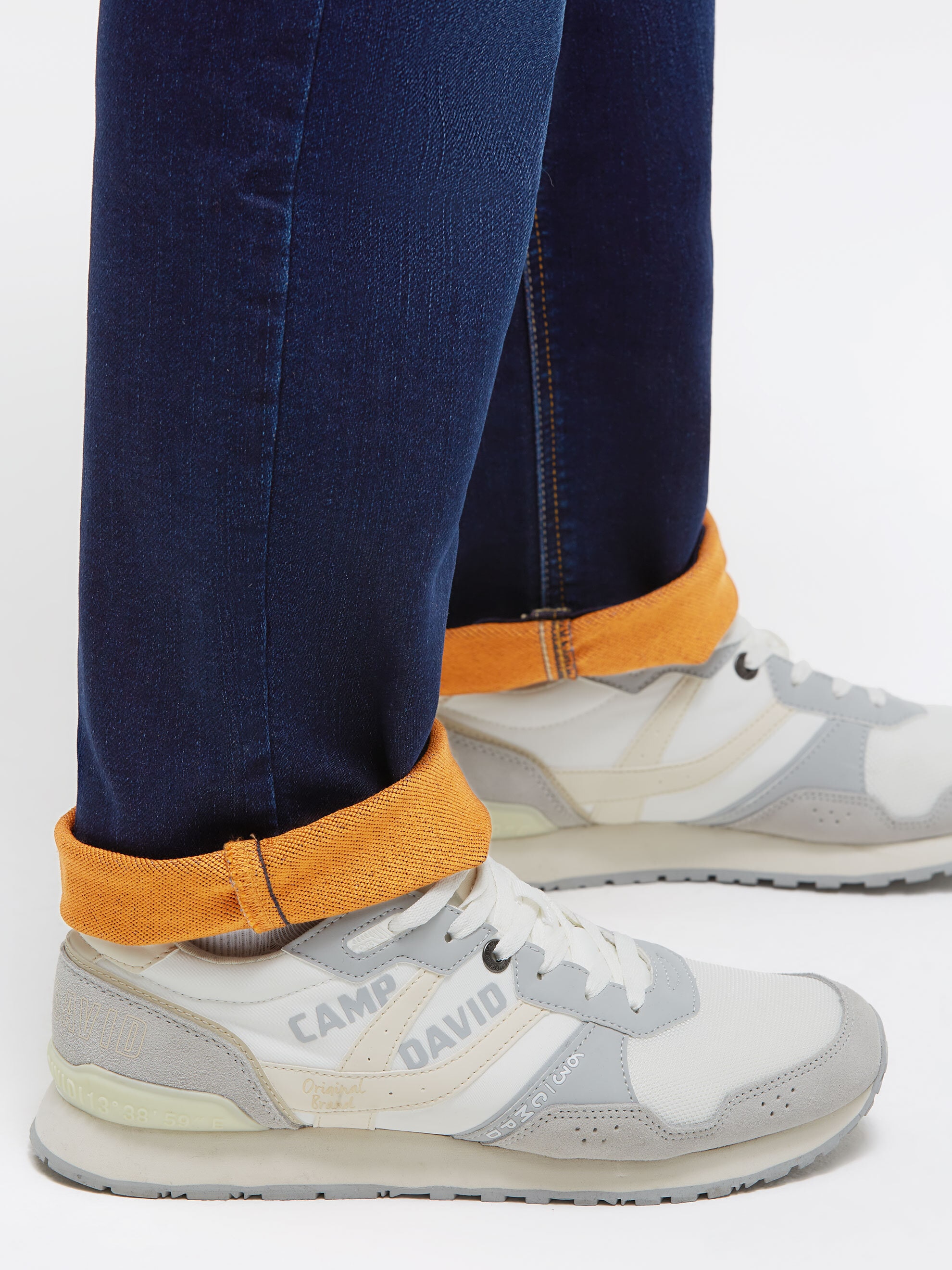 CAMP DAVID Comfort-fit-Jeans mit zwei Leibhöhen