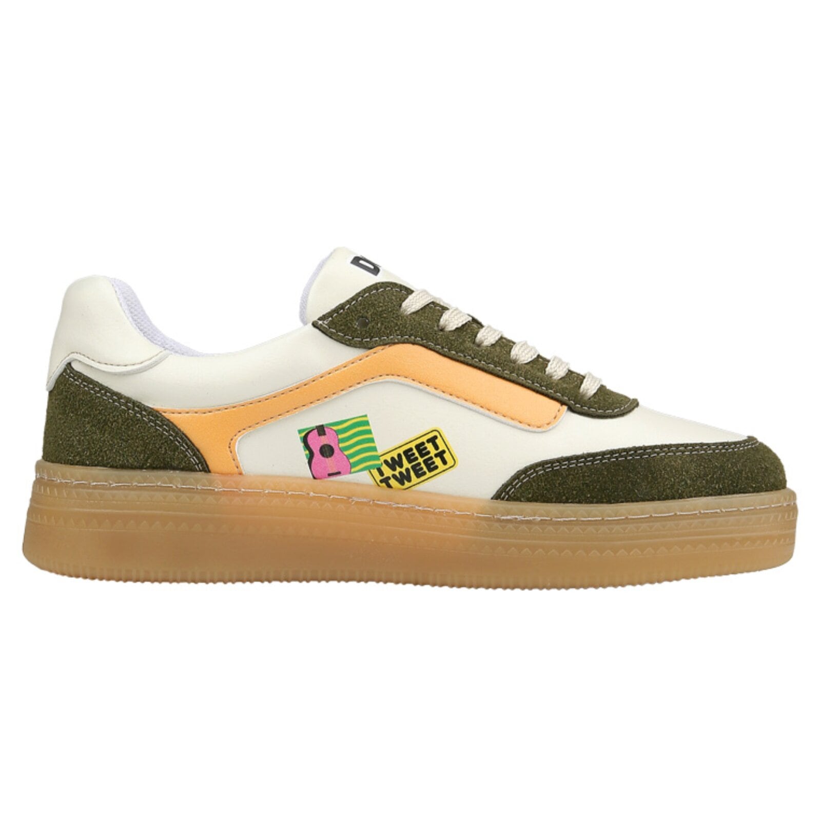 DOGO Sneaker »Monet Low-Top Sneaker Sylvester And Tweety Damen Sneaker«  Handgefertigt
