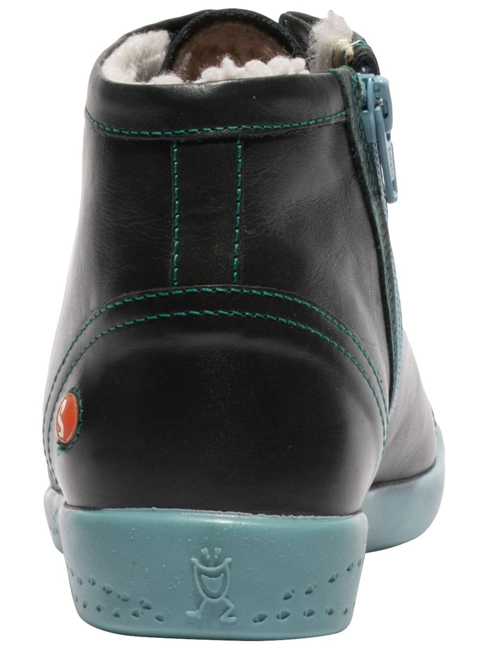 softinos Schnürstiefelette »softinos Sneaker Lederimitat«