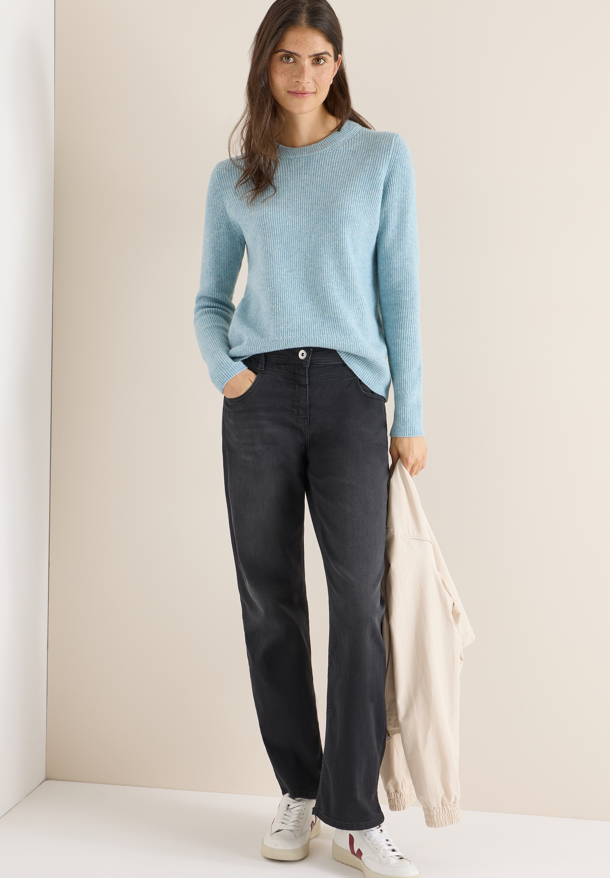 Cecil Strickpullover aus Feinstrick