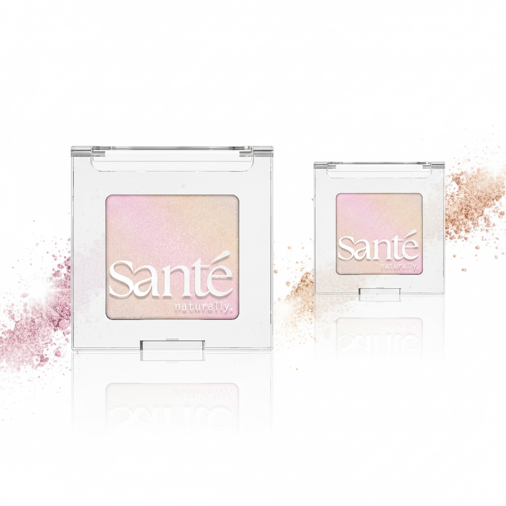 SANTE Lidschatten »Eyeshadow Aura Shade« Lidschatten, mit Duochrom Finish, langanhaltend