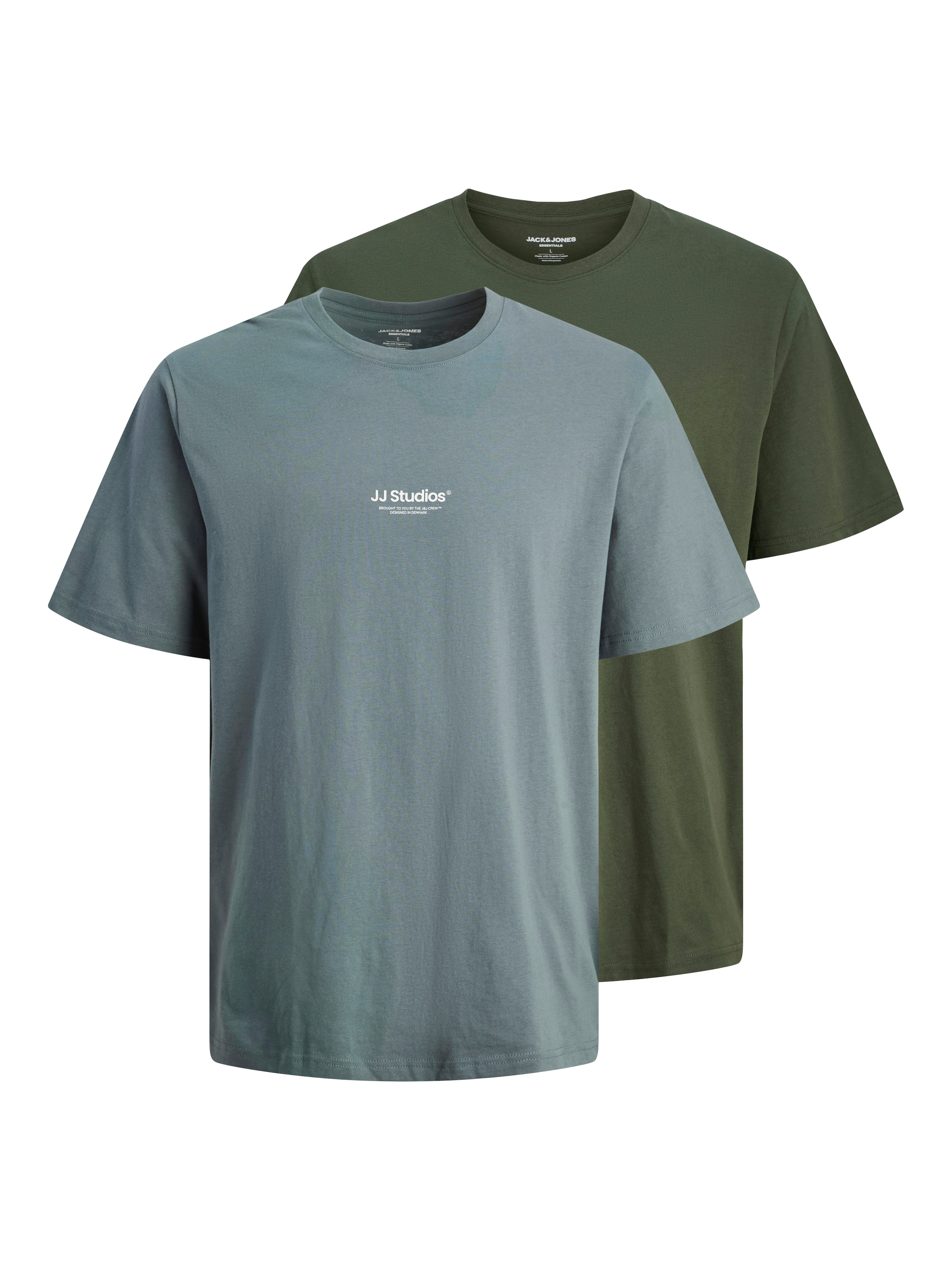 Jack & Jones Kurzarmshirt "JJESOHO TEE SS CREW NECK 2PK MP" Packung, 2 Stk. günstig online kaufen